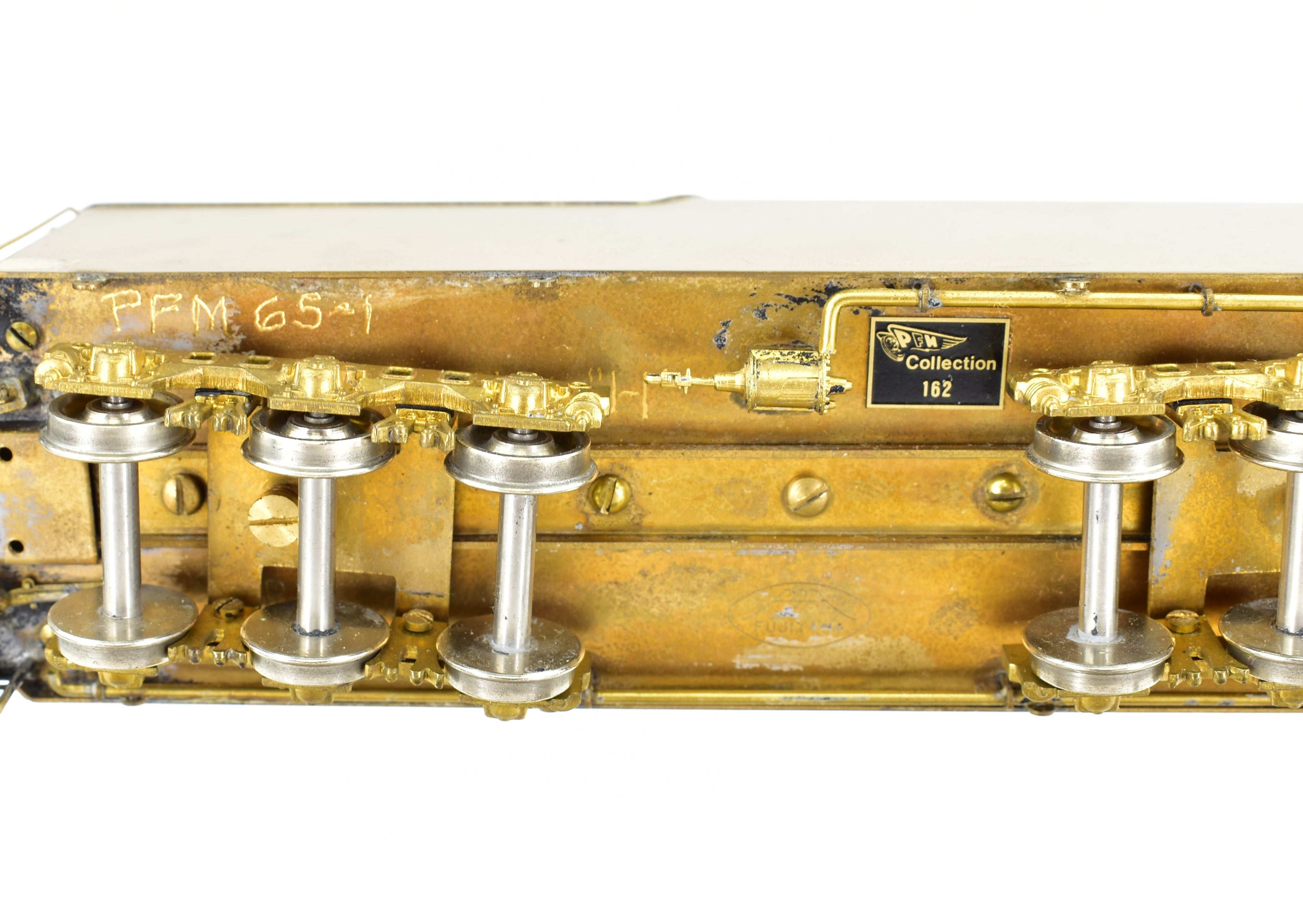 HO Scale Brass PFM Model Train - Chicago & North Western Class H 4-8-4 from the Prestigious PFM Collection - Fujiyama Edition