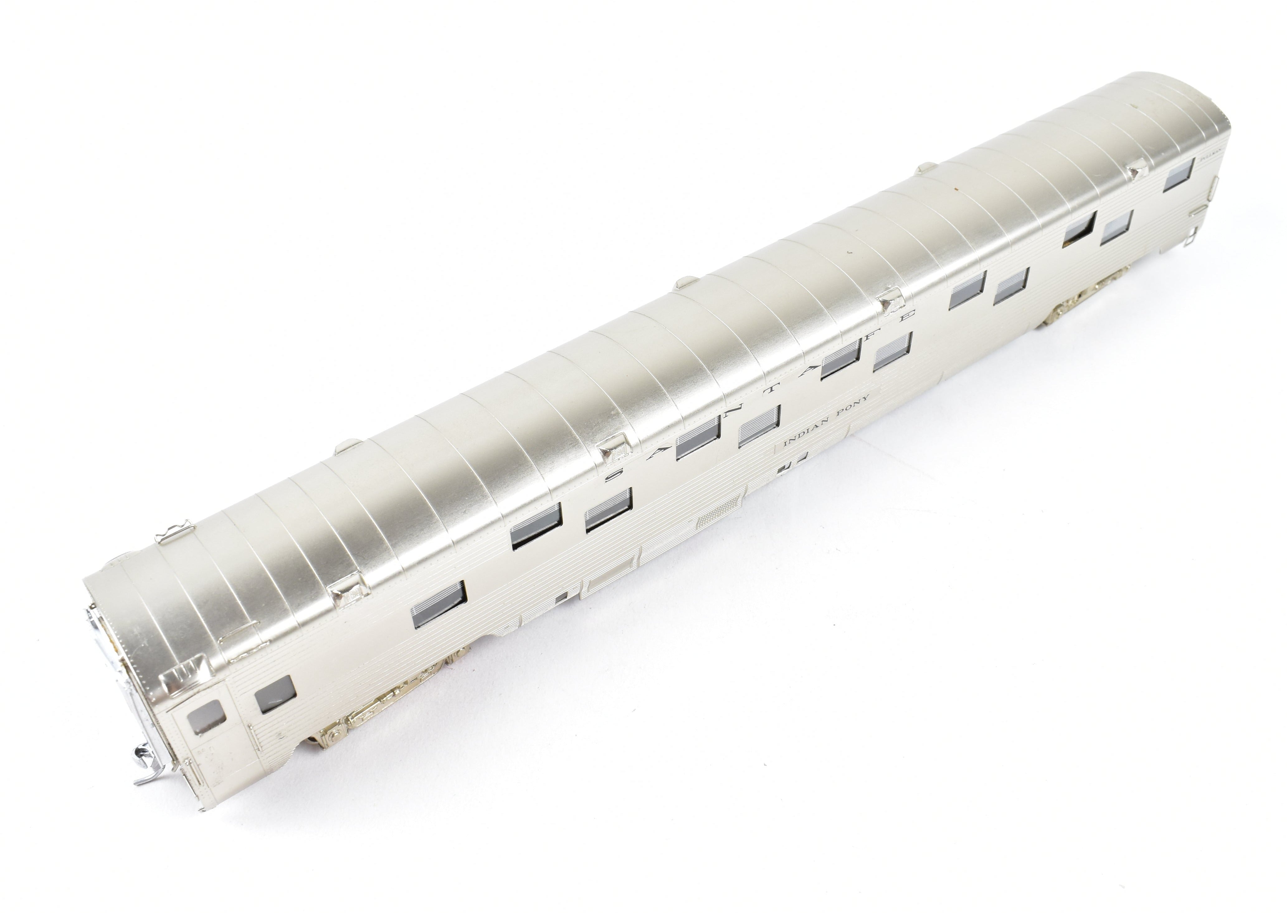HO Scale Brass Soho ATSF - Santa Fe Indian Series 24 Duplex Sleeper Model with Custom Finished Indian Pony Design