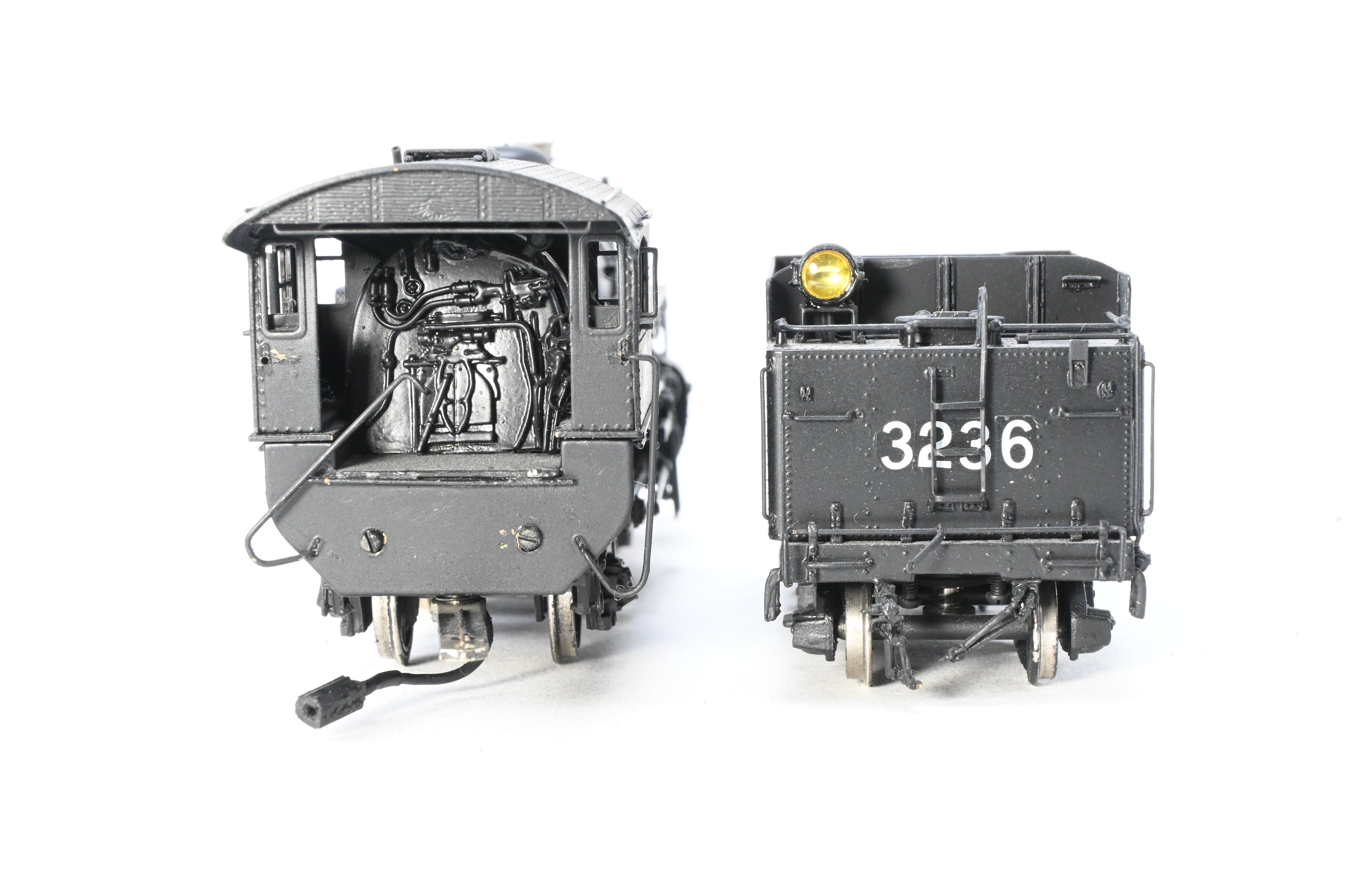 HO Scale Brass Model Train - New England Rail Service (NERS) Boston & Maine (B&M) Class J - 1 4 - 4 - 2 Atlantic Locomotive CP No. 3236
