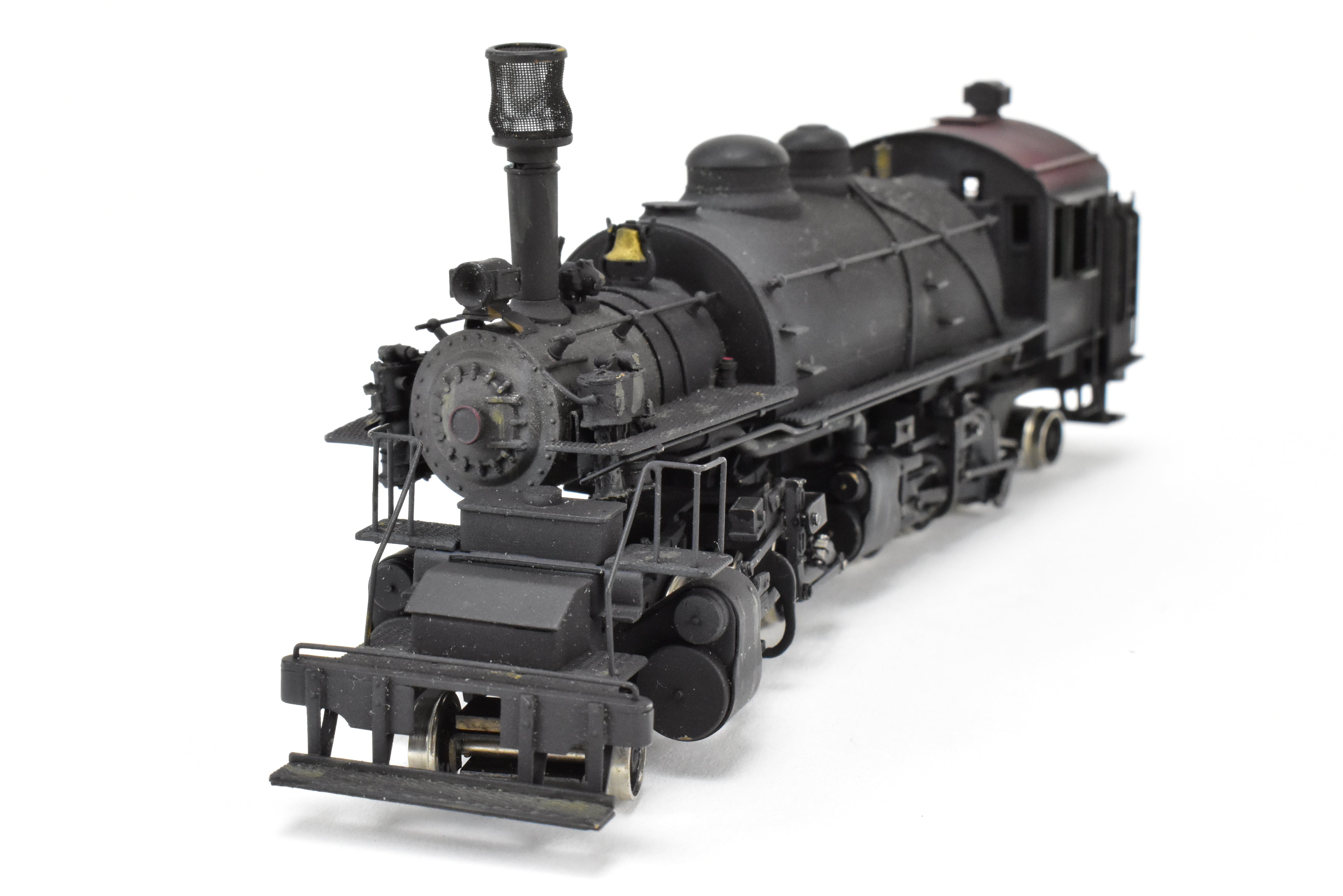 HO Brass NWSL Baldwin 2-6-6-2T Saddle Tank Logging Mallet, Unlettered Custom Painted