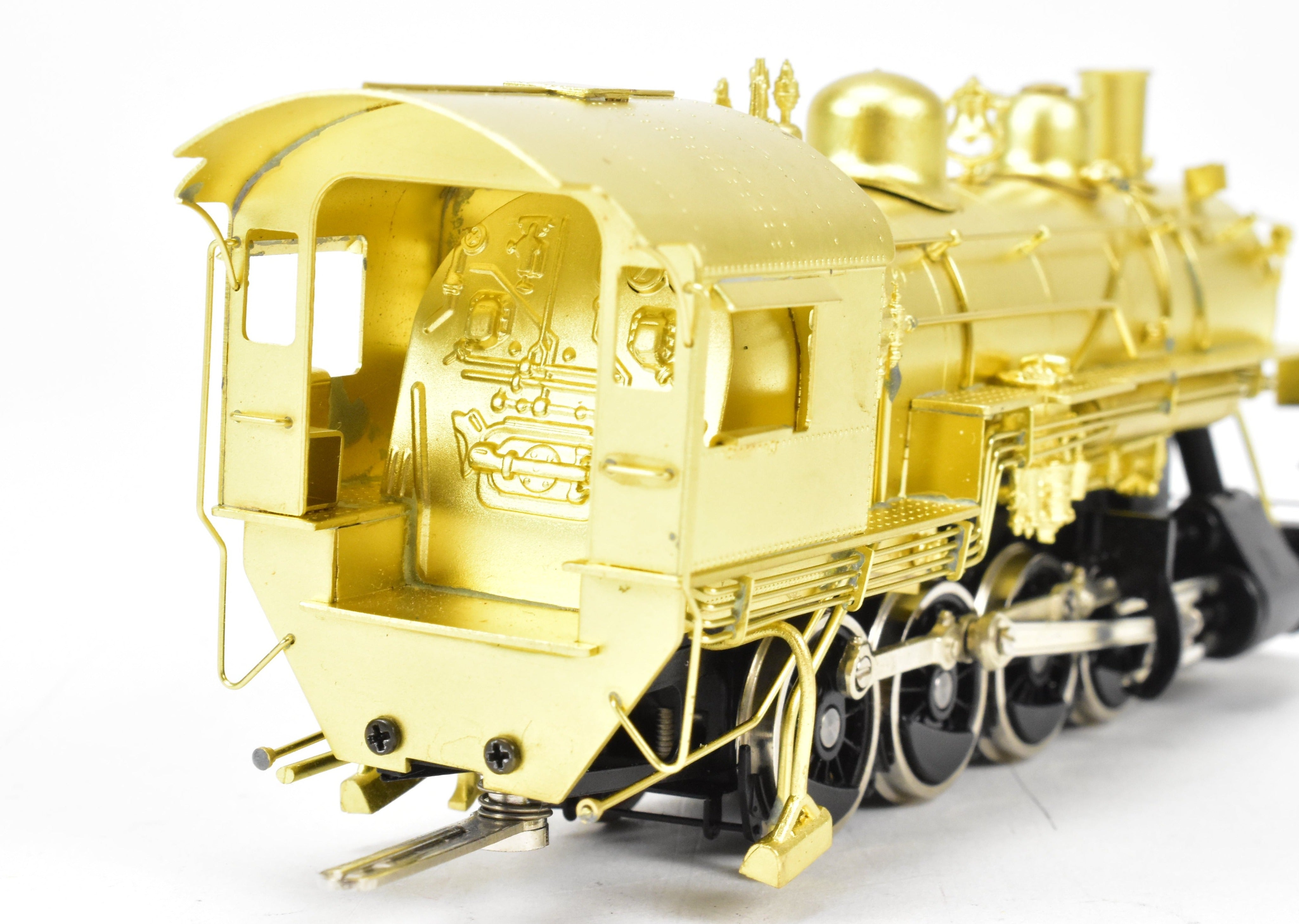 High - Quality HO Scale Brass Model Train - Southern Pacific C - 10 2 - 8 - 0 Prestige Series from Sunset Models with 2 Pumps and Feedwater Heater