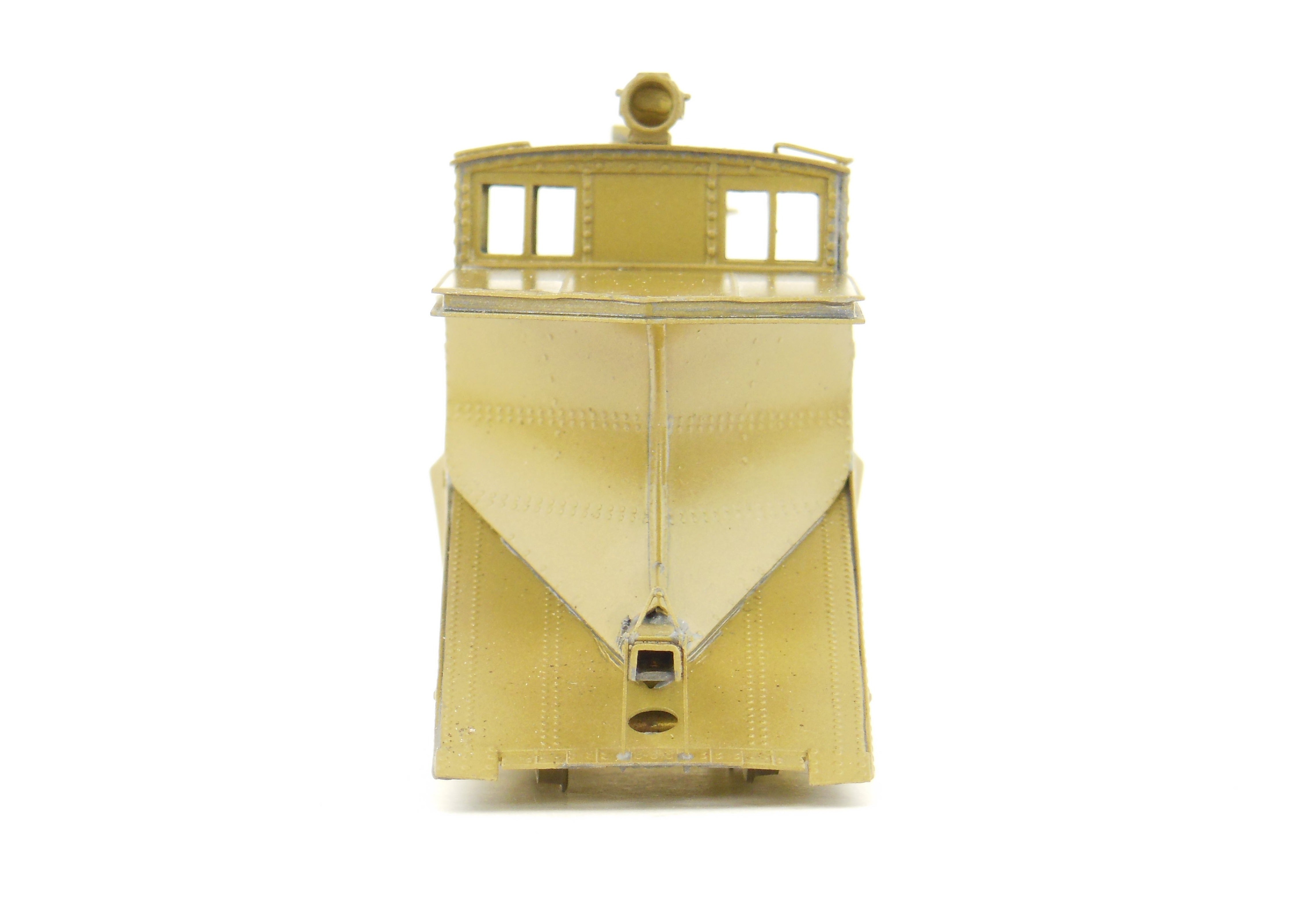 HO Scale Brass New Jersey Custom Brass Various Roads Maintenance of Way (MOW) All-Steel Snow Plow Model