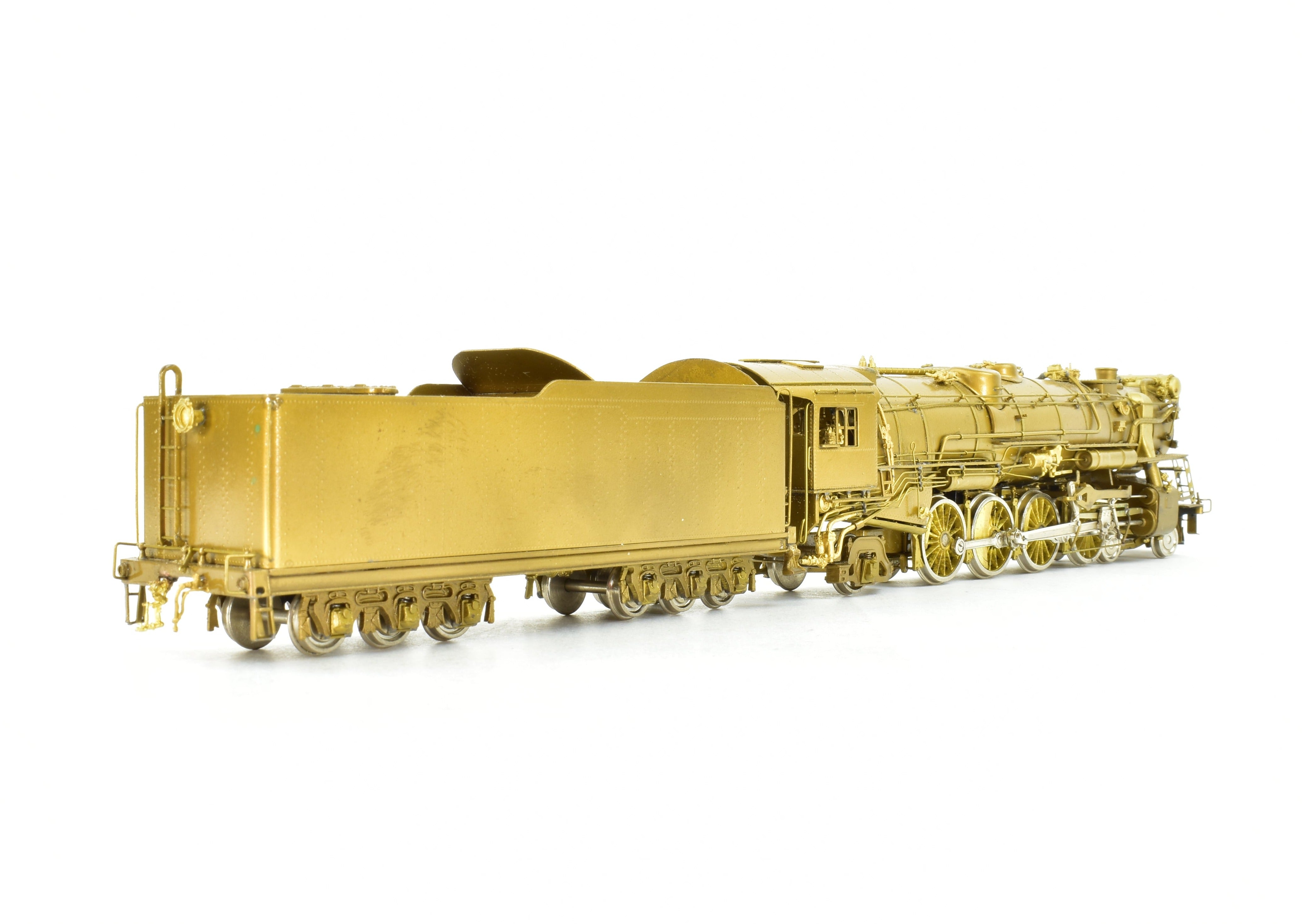 HO Scale Brass New Jersey Custom Brass New Haven Class R - 3a 4 - 8 - 2 Mountain Steam Locomotive Model