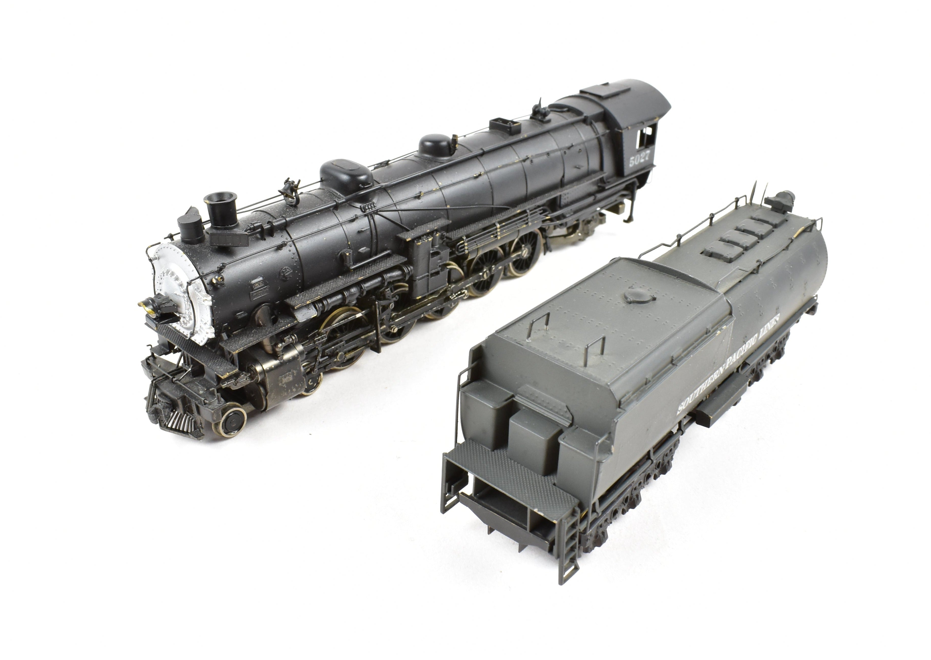 HO Scale Brass Max Gray Southern Pacific 5000 Class 4-10-2 SP-1 Locomotive Model with Custom Painted Finish