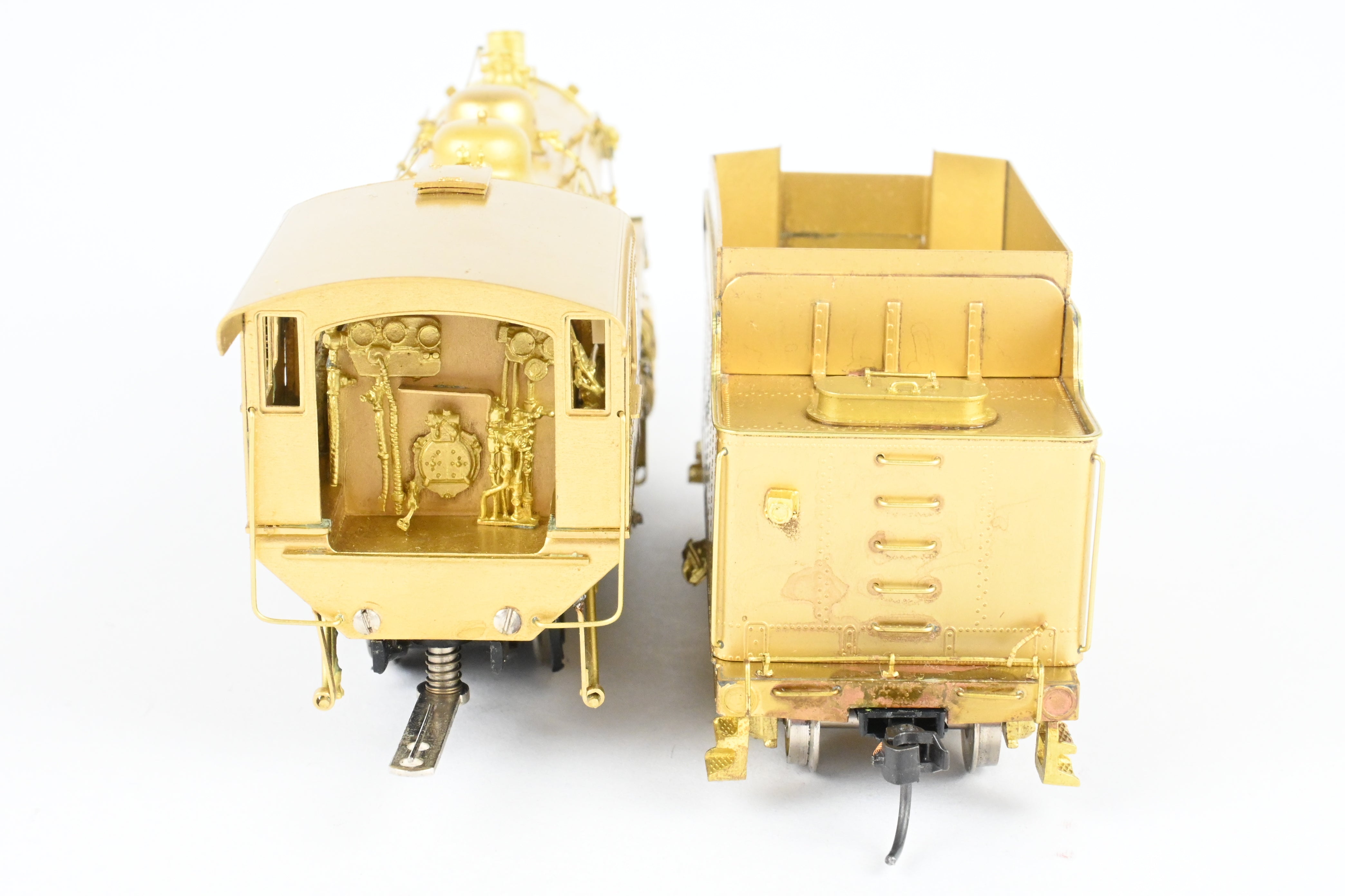 HO Brass NYO&W 2-8-0 Class W-1 Nickel Plated Locomotive with Side Air Pumps