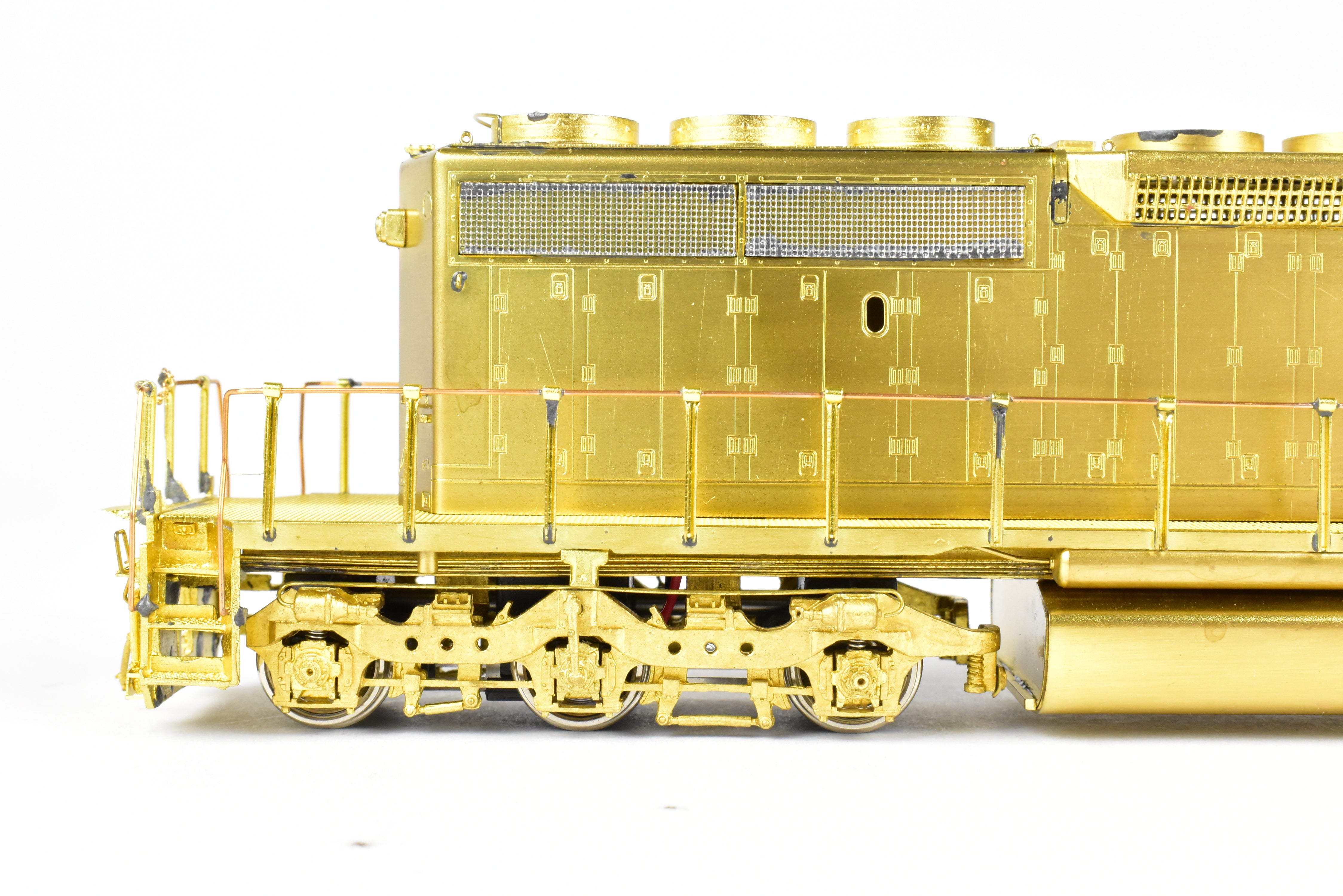 Brass ATSF - Santa Fe EMD SD40-2 116 Inch Snoot Nose Model by Overland