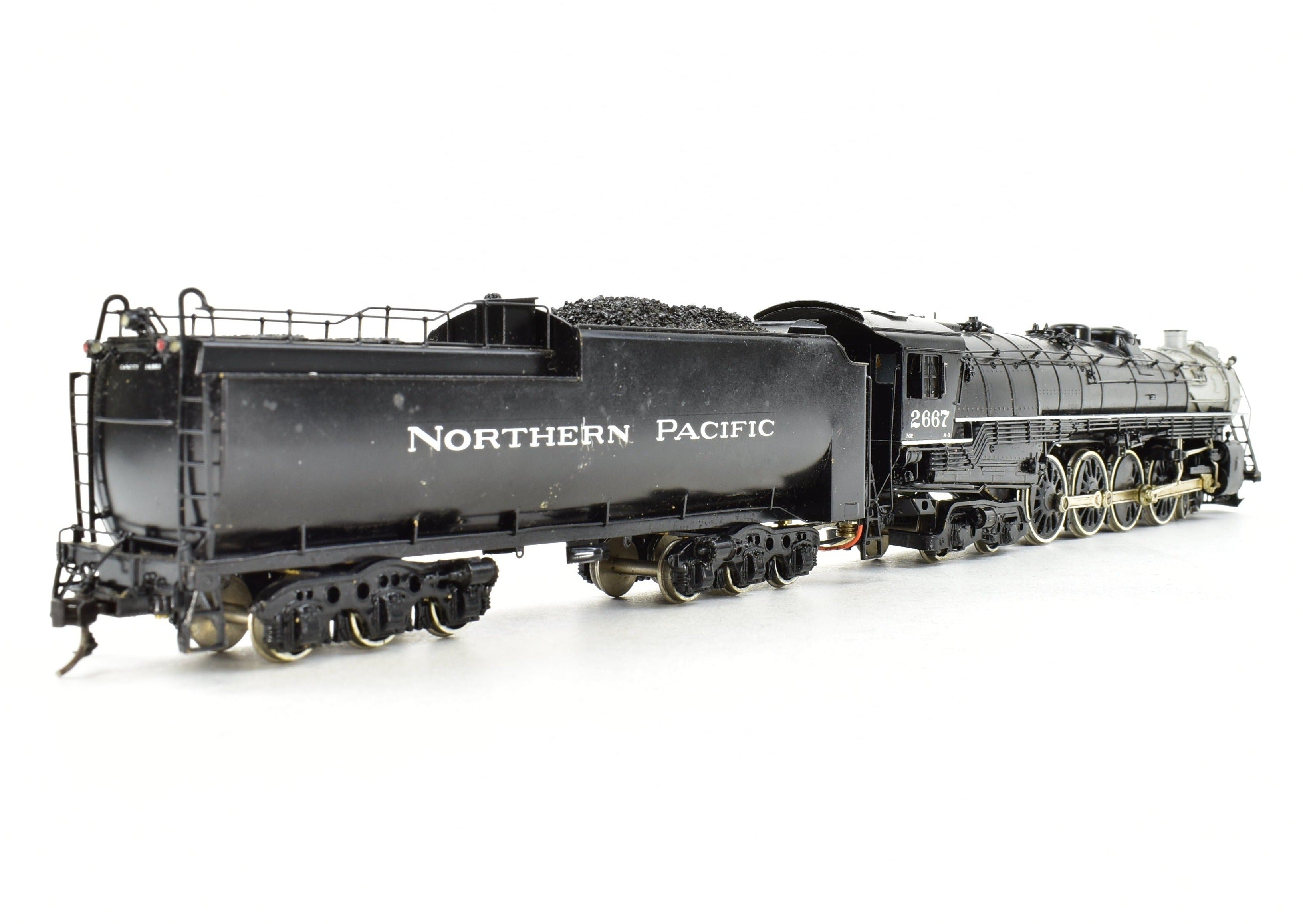 HO Scale Brass PFM Model Train - Fujiyama NP - Northern Pacific 4-8-4 Class A-3 1972 Run with PFM Sound, CP No. 2667