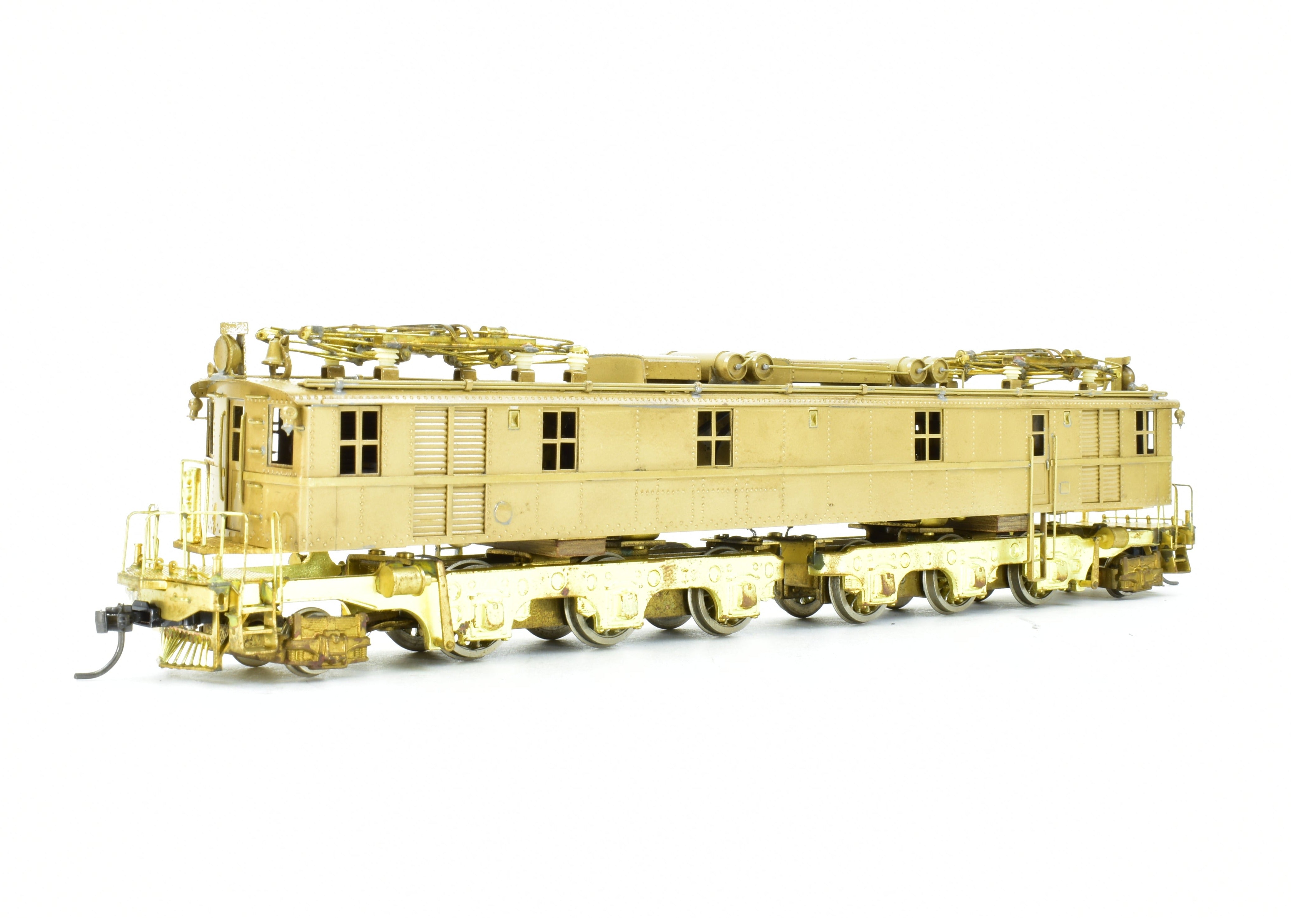 HO Scale Great Northern Y-1 Electric Locomotive by Brass Max Gray in Gray Color