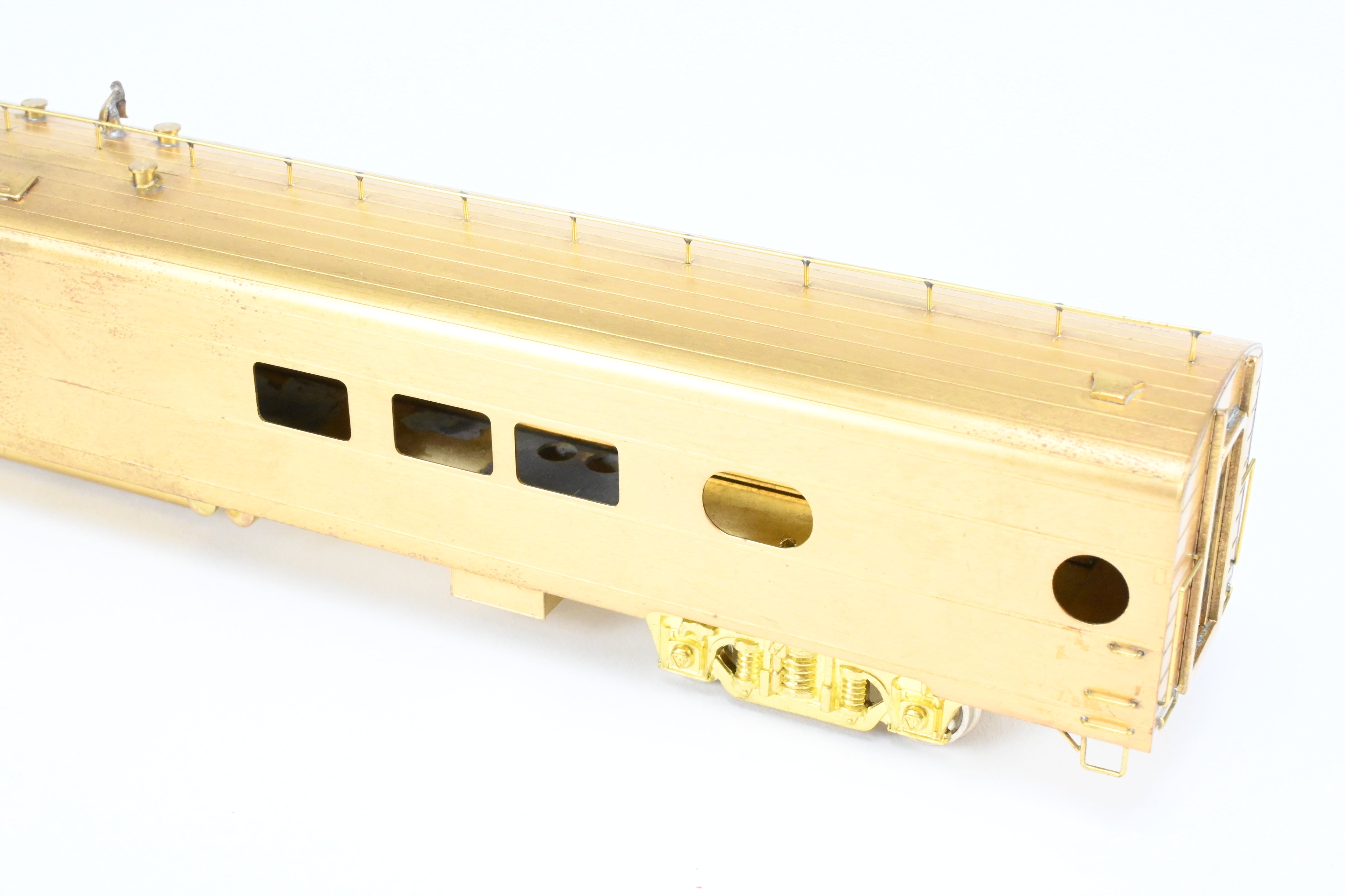 High - Quality HO Scale Brass Soho Milwaukee Road #162 Tap - Lounge Model for Model Train Enthusiasts