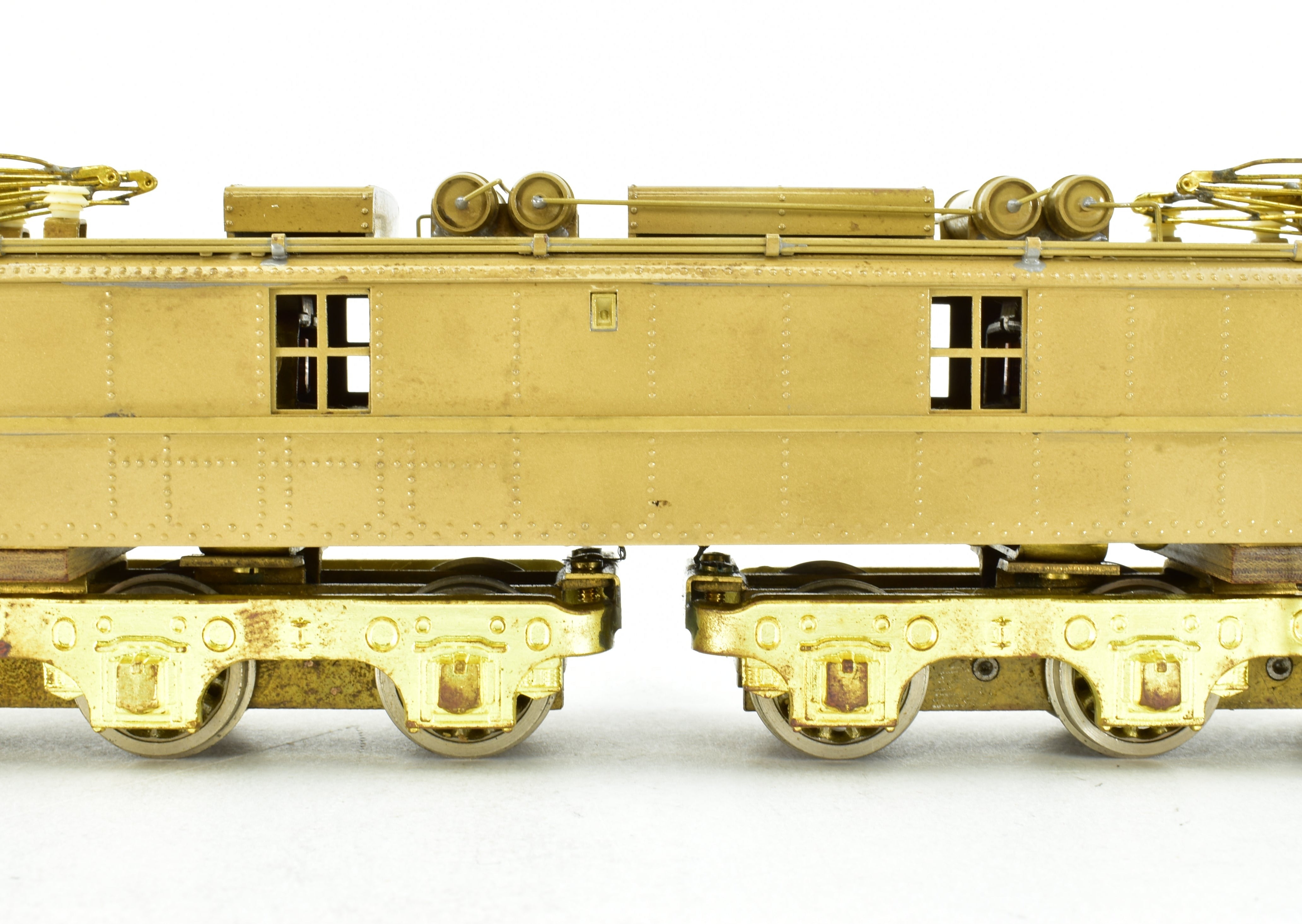 HO Scale Great Northern Y-1 Electric Locomotive by Brass Max Gray in Gray Color