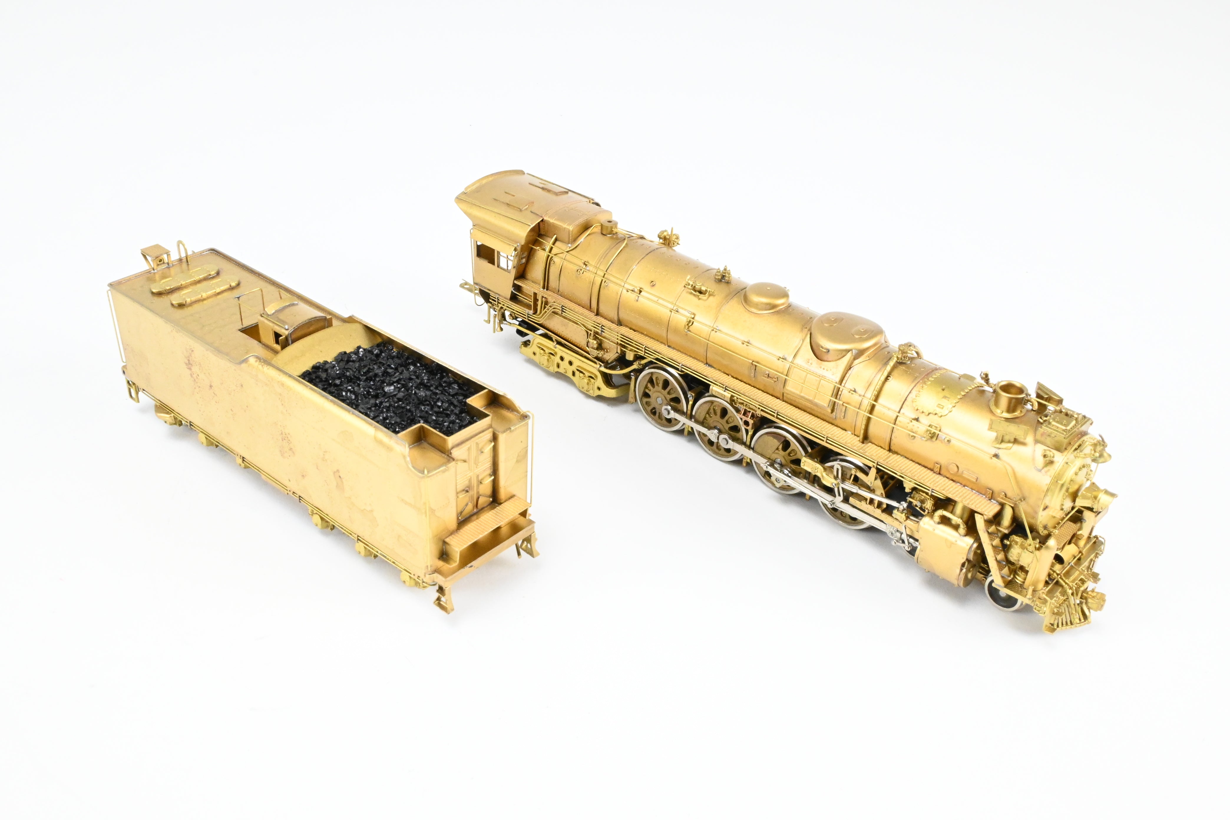 High - Quality HO Scale Brass PFM - Fujiyama Missouri Pacific 2200 Class 4 - 8 - 4 Steam Locomotive Model