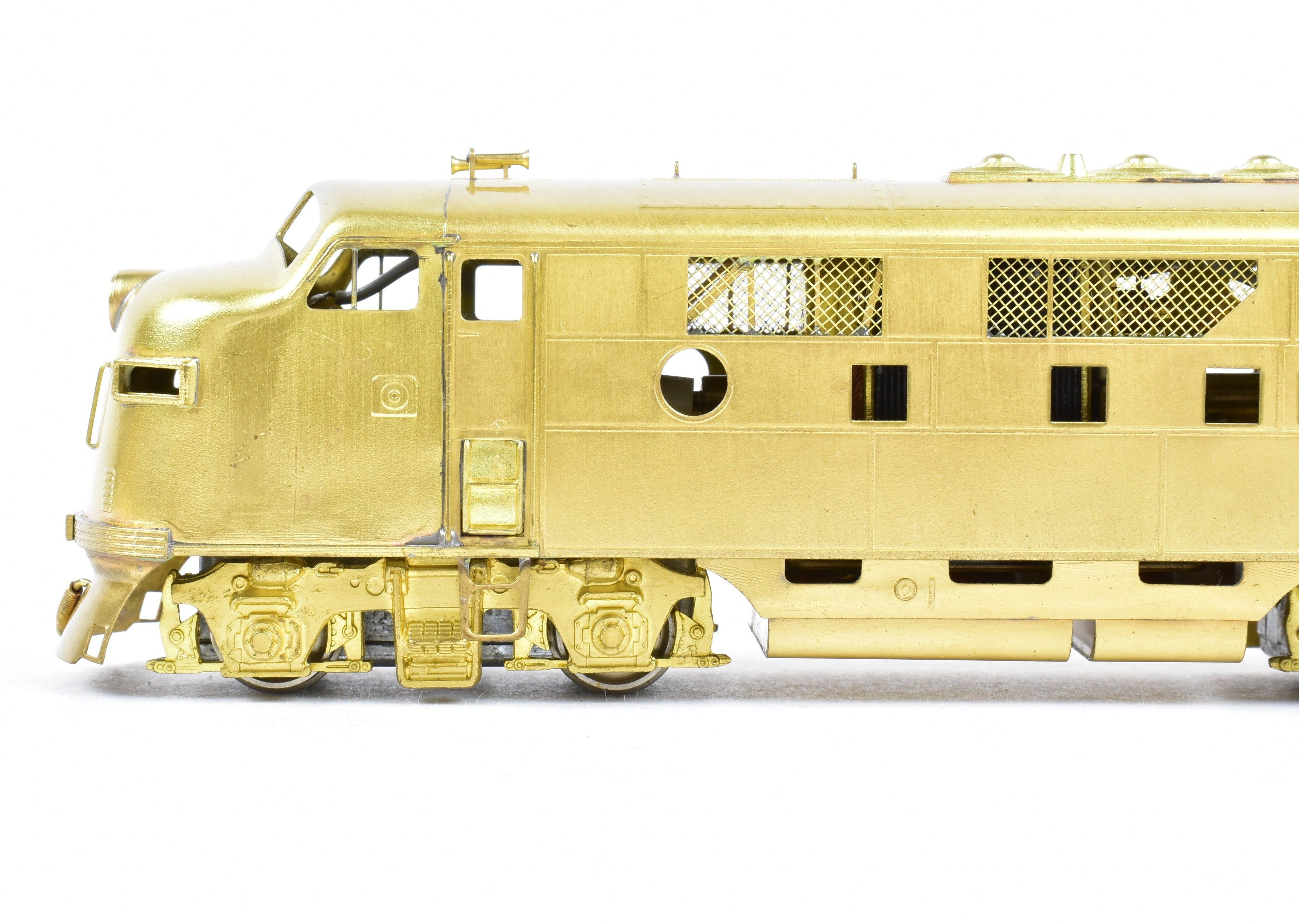 High - Quality HO Scale Brass Nickel - Plated NPP EMD Phase 2 F - 3 A/B Set for Various Railroads