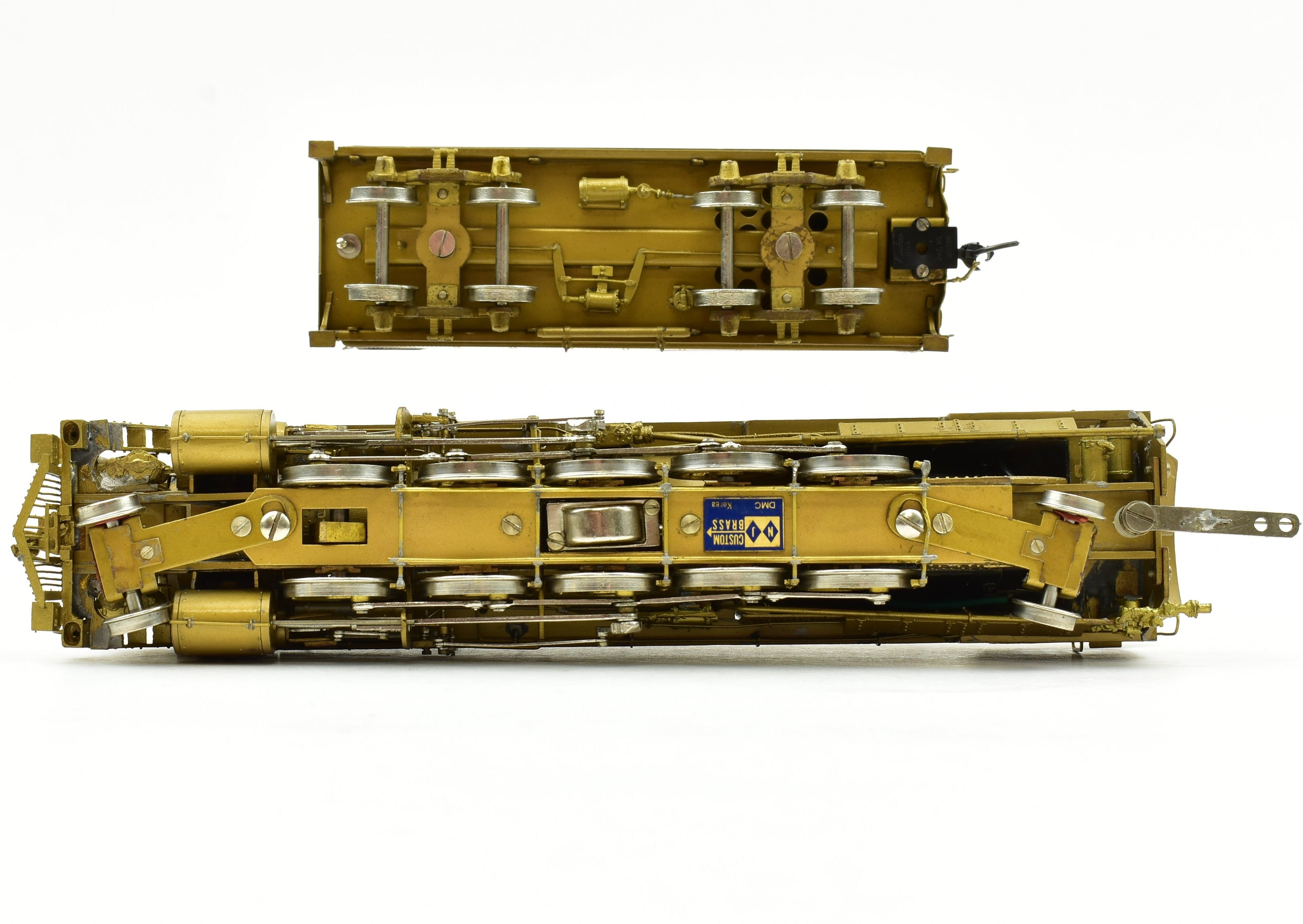 HO Scale Custom Brass Locomotive - New Haven Class L-1 2-10-2 from NJ Custom Brass for NY, NH, & H