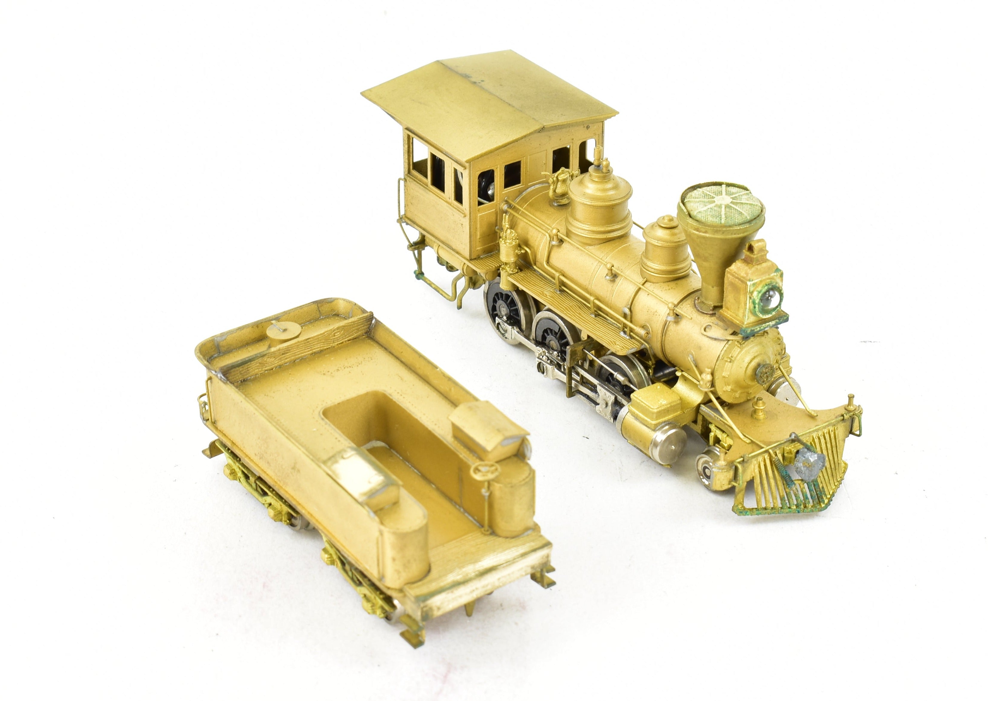 HO Brass Model Engineering Works Virginia & Truckee #20 2-6-0 with Foam Damage