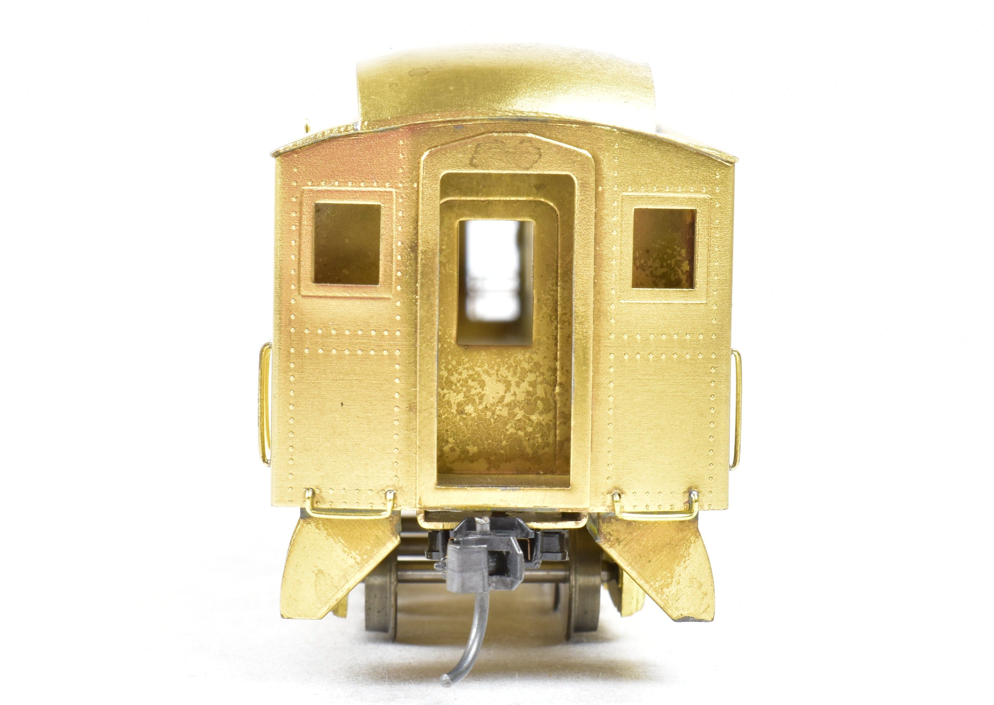 HO Scale Brass Nickel Plated Model Train - New York Ontario & Western Observation Car by Nickel Plate Products