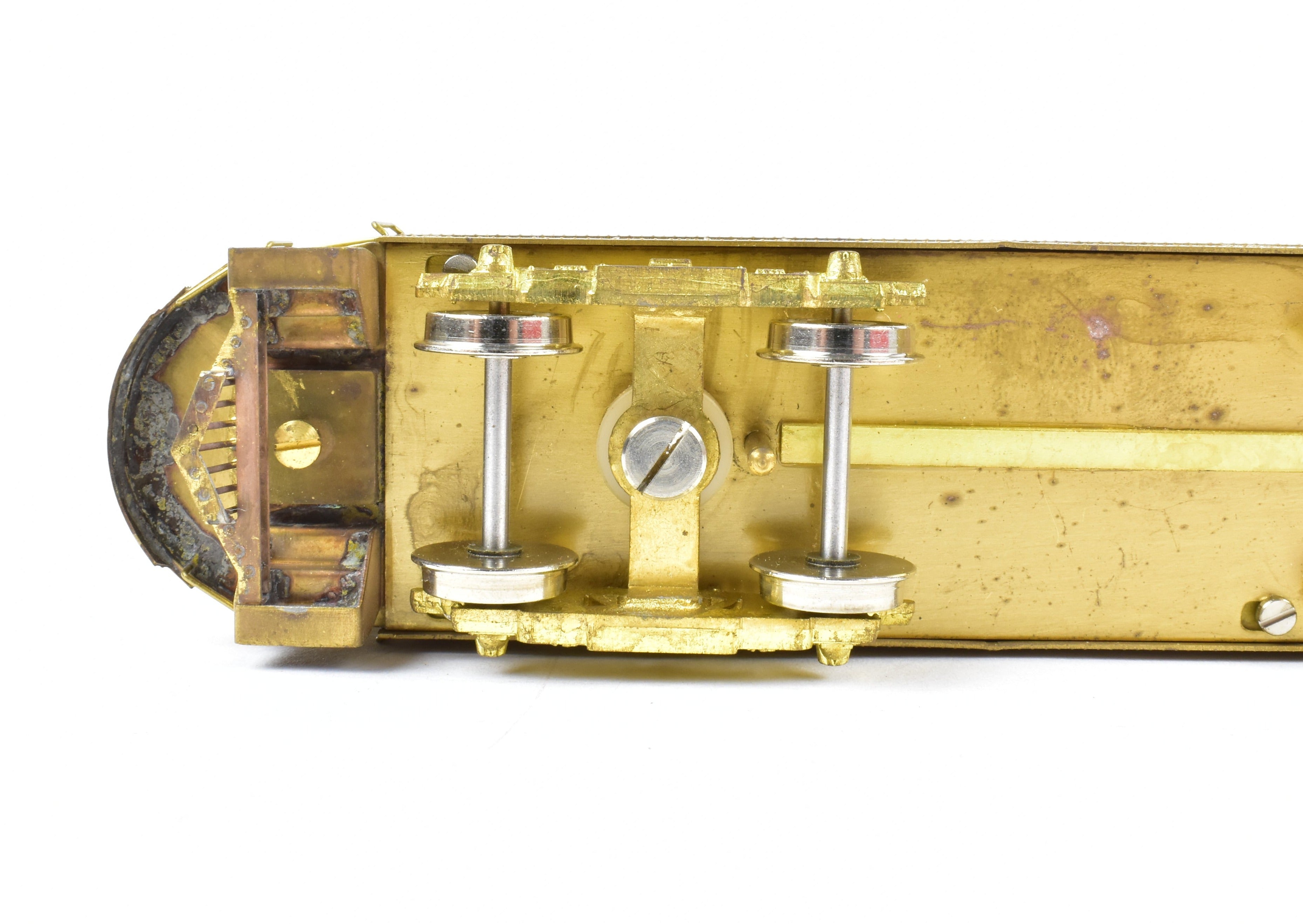 HO Scale Brass Model Midwest Trolley Museum CNS&M - North Shore Line No. 420 Parlor Observation Unpowered Trailer for Model Train Enthusiasts