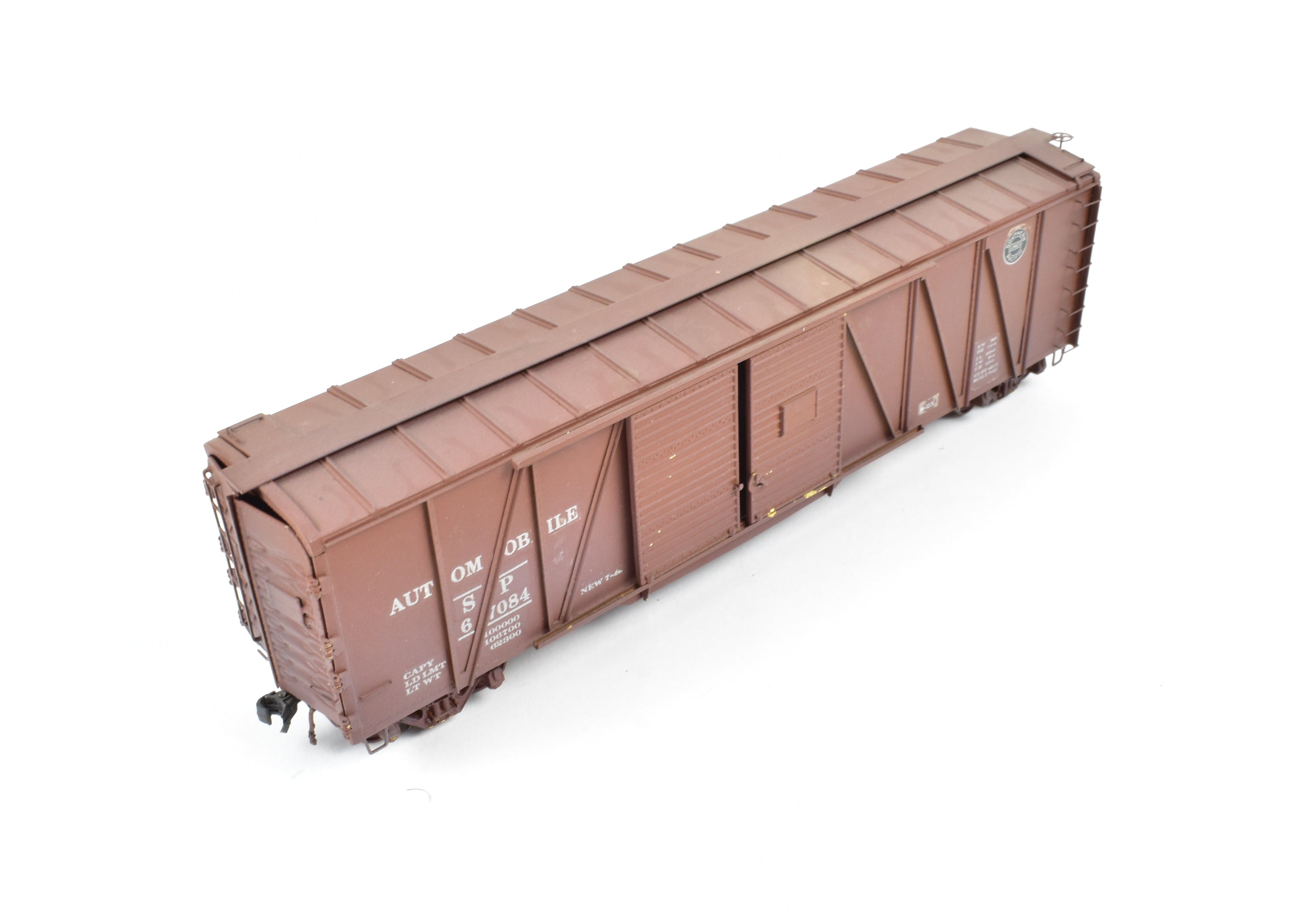 HO Scale Brass Southern Pacific 50-Ton Single Sheathed Automobile Box Car