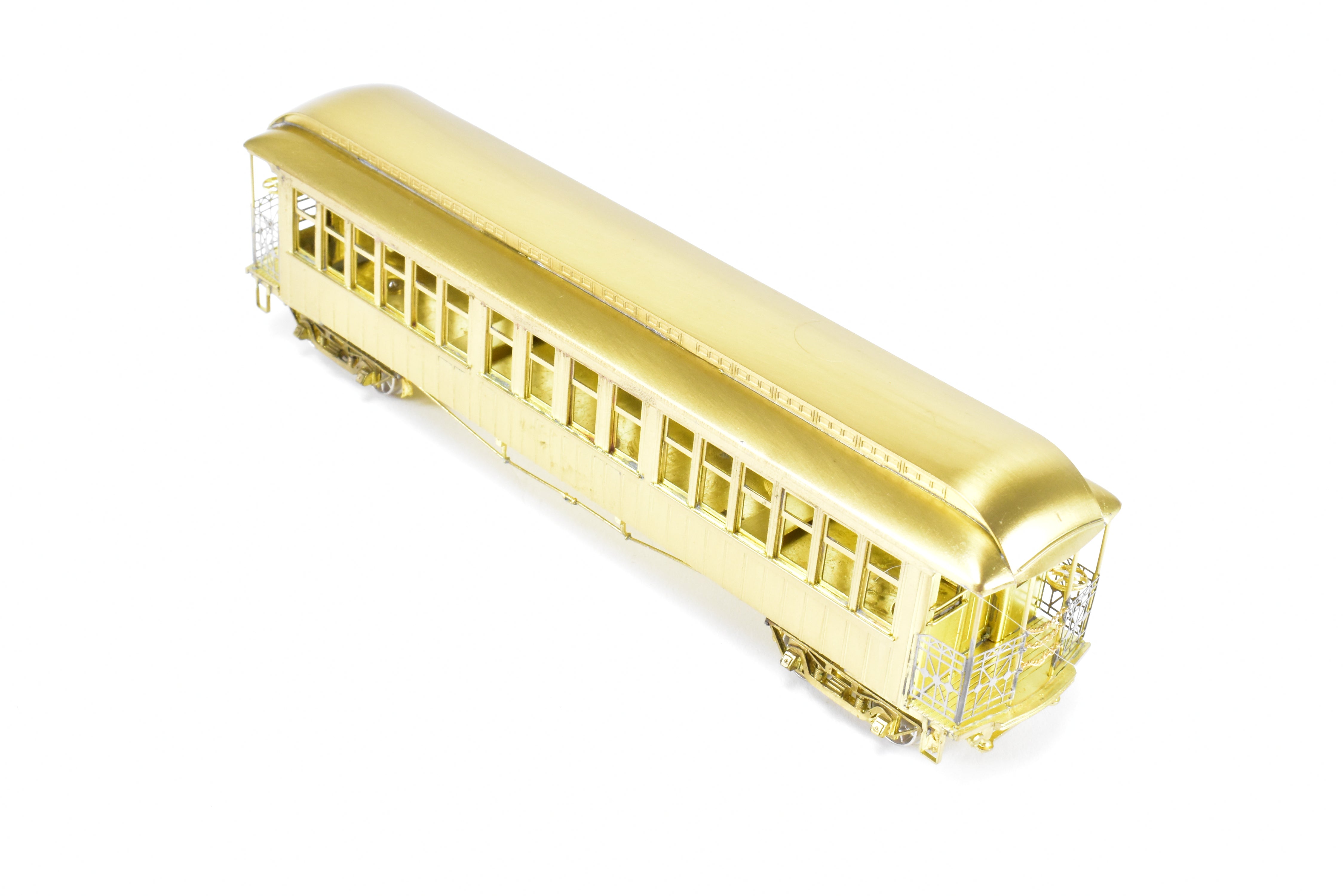 HO Brass MTS Imports Manhattan Elevated & C&SSRT Unpowered Elevated Car, Like New
