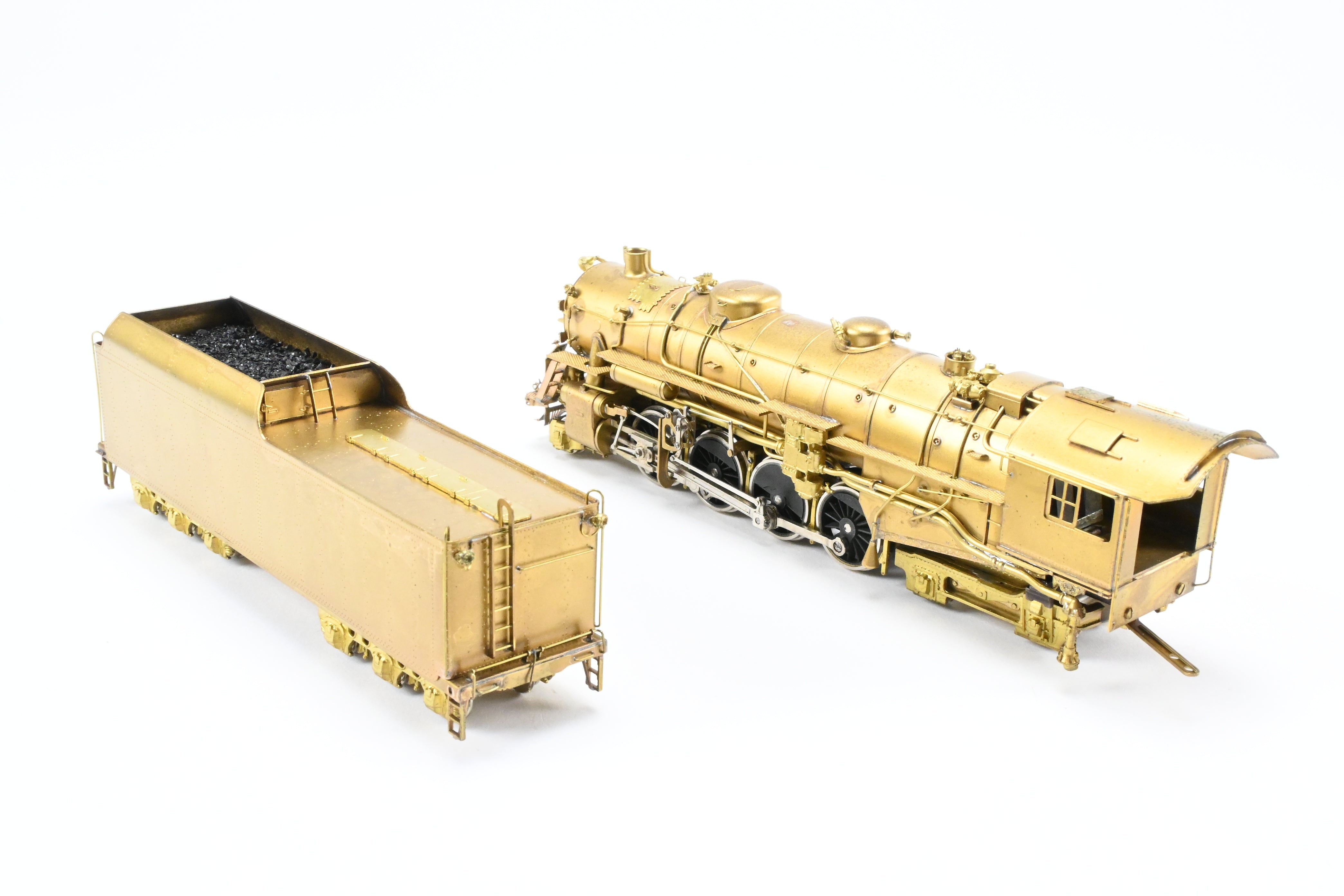 1966 HO Brass PFM - Fujiyama Erie Railroad 2-8-4 Class S-4 Model with Minor Wear