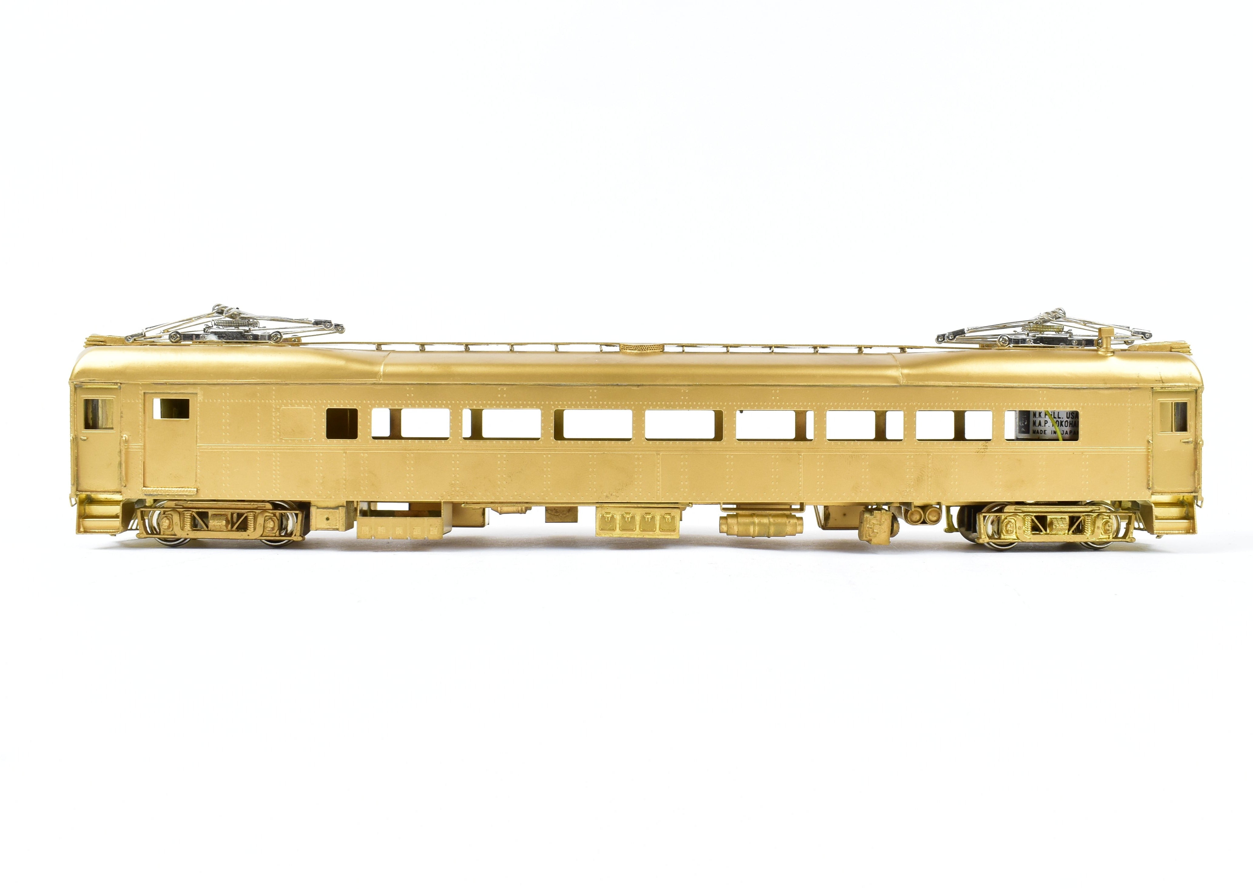 HO Scale Brass NPP Nickel - Plated South Shore Line #100 Combine Model