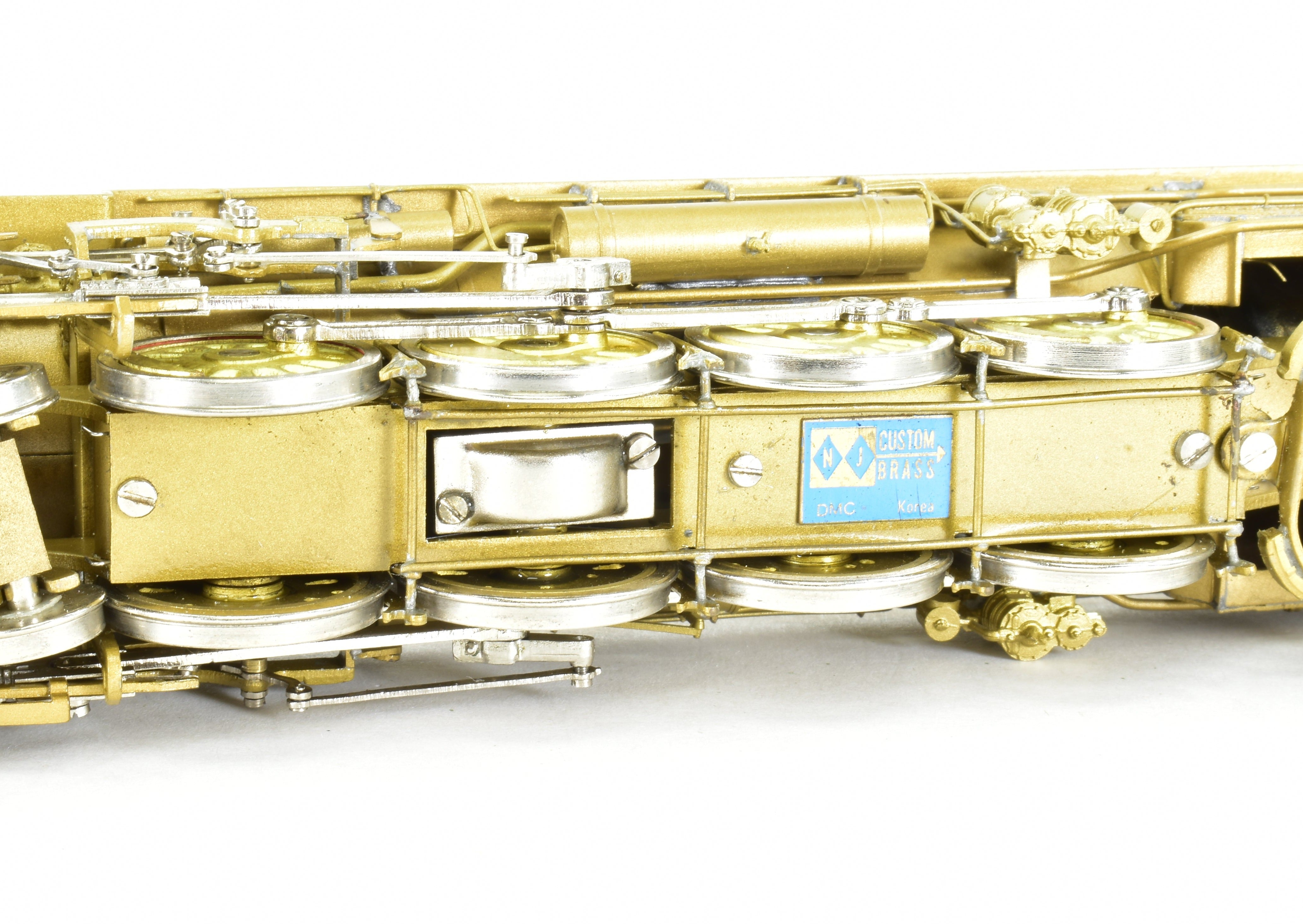 HO Scale Custom Brass CB&Q Burlington Route Class O5B 4-8-4 Locomotive