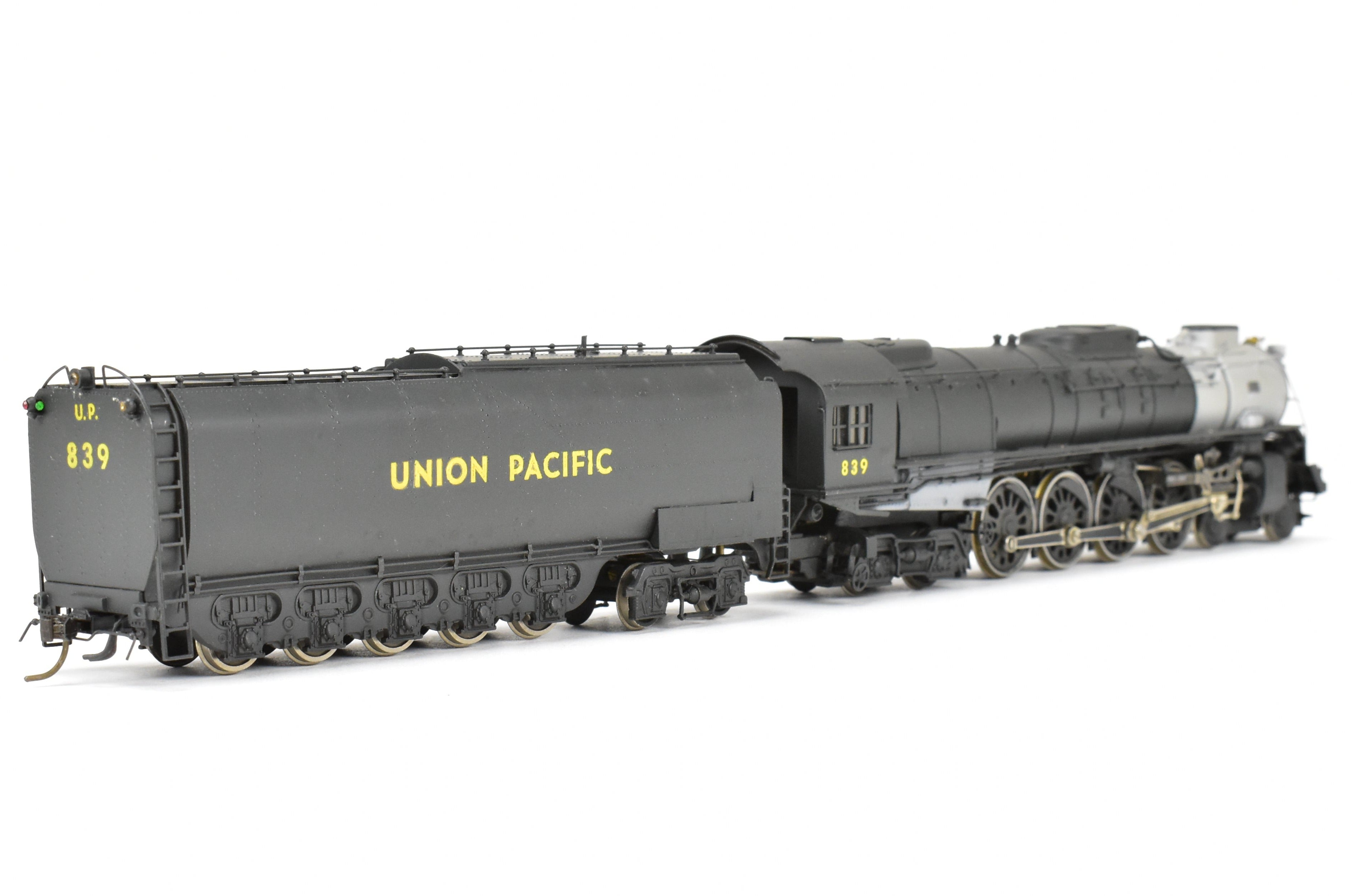 Custom Painted HO Brass Max Gray UP Union Pacific 4-8-4 FEF-3 Northern No. 839