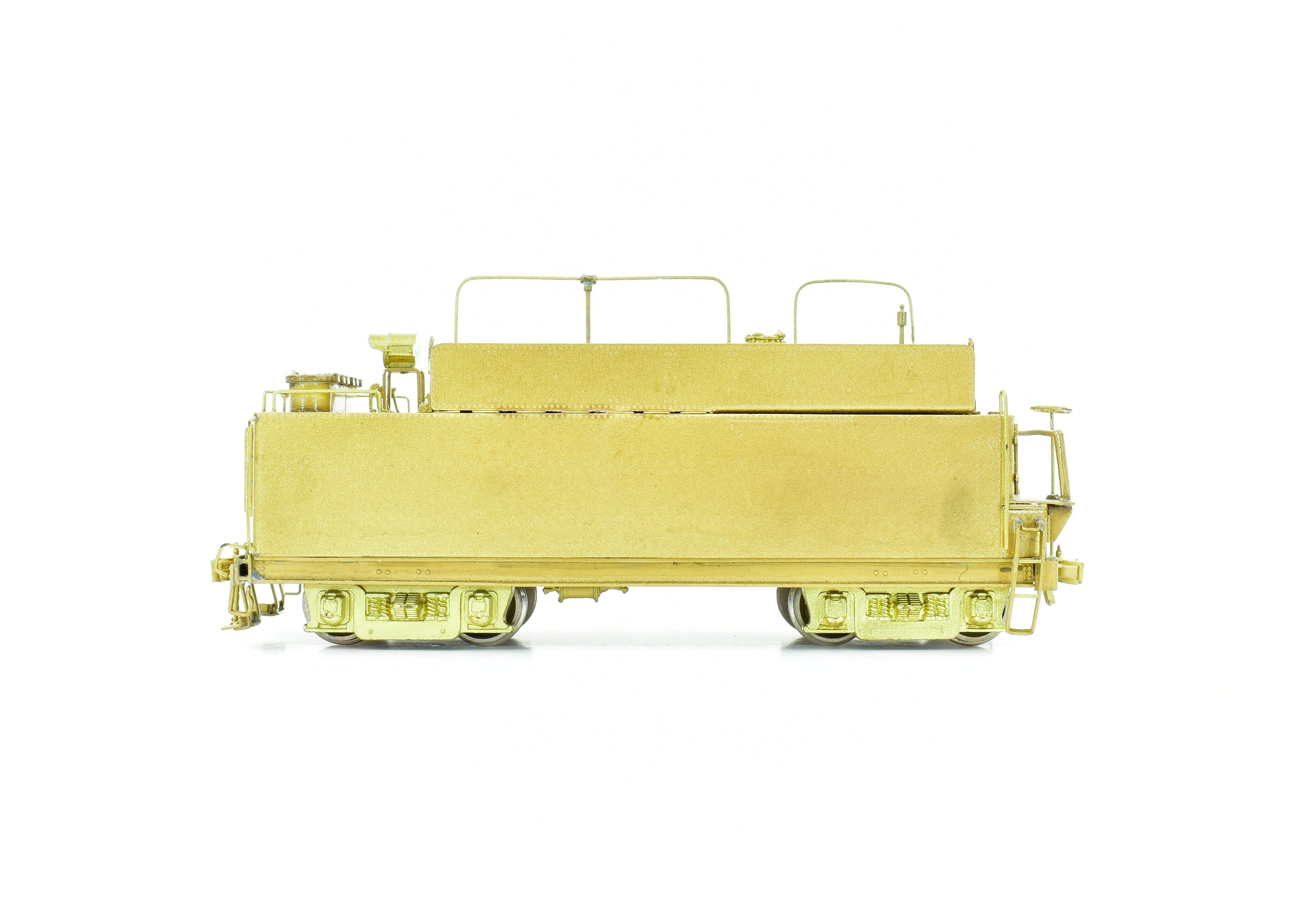 HO Scale Brass NPP Nickel - Plated Auxiliary Tender for CB&Q and C&S Routes