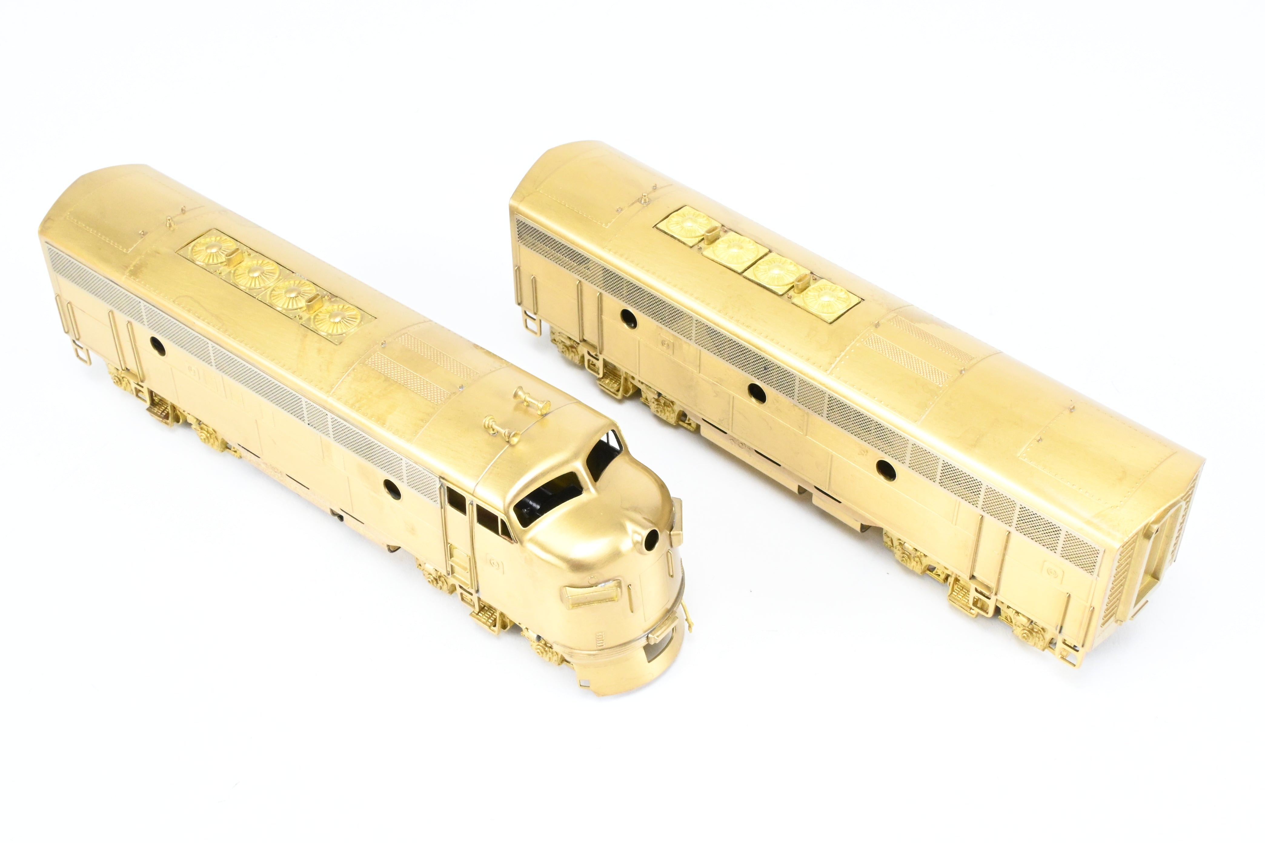 High - Quality HO Scale Brass Oriental Limited EMD F3A/F3B PH III 1500 HP 2 - Unit Model Train Set