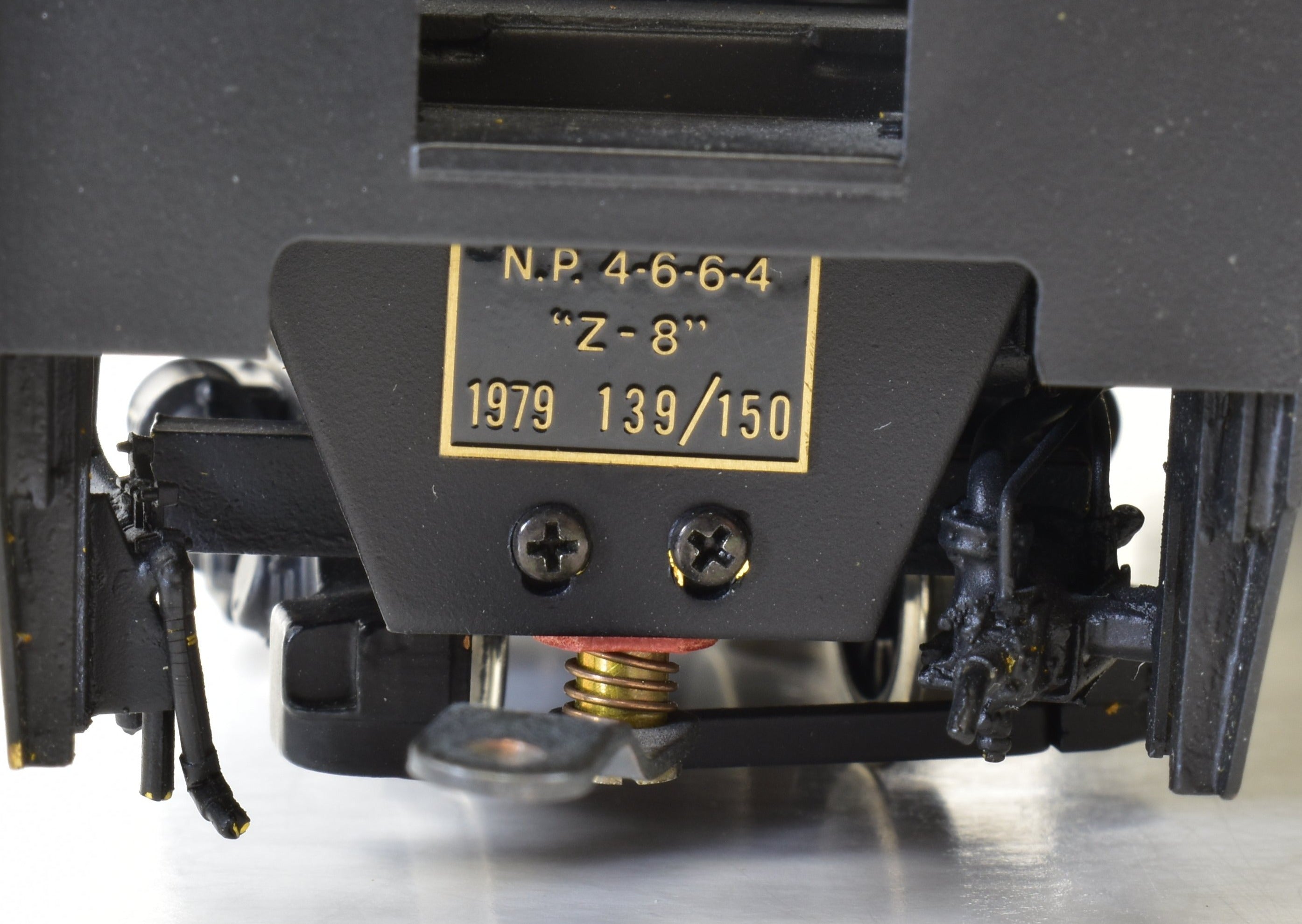 HO Scale Brass PFM - Tenshodo Northern Pacific Class Z - 8 4 - 6 - 6 - 4 Steam Locomotive Model from 1979 Run