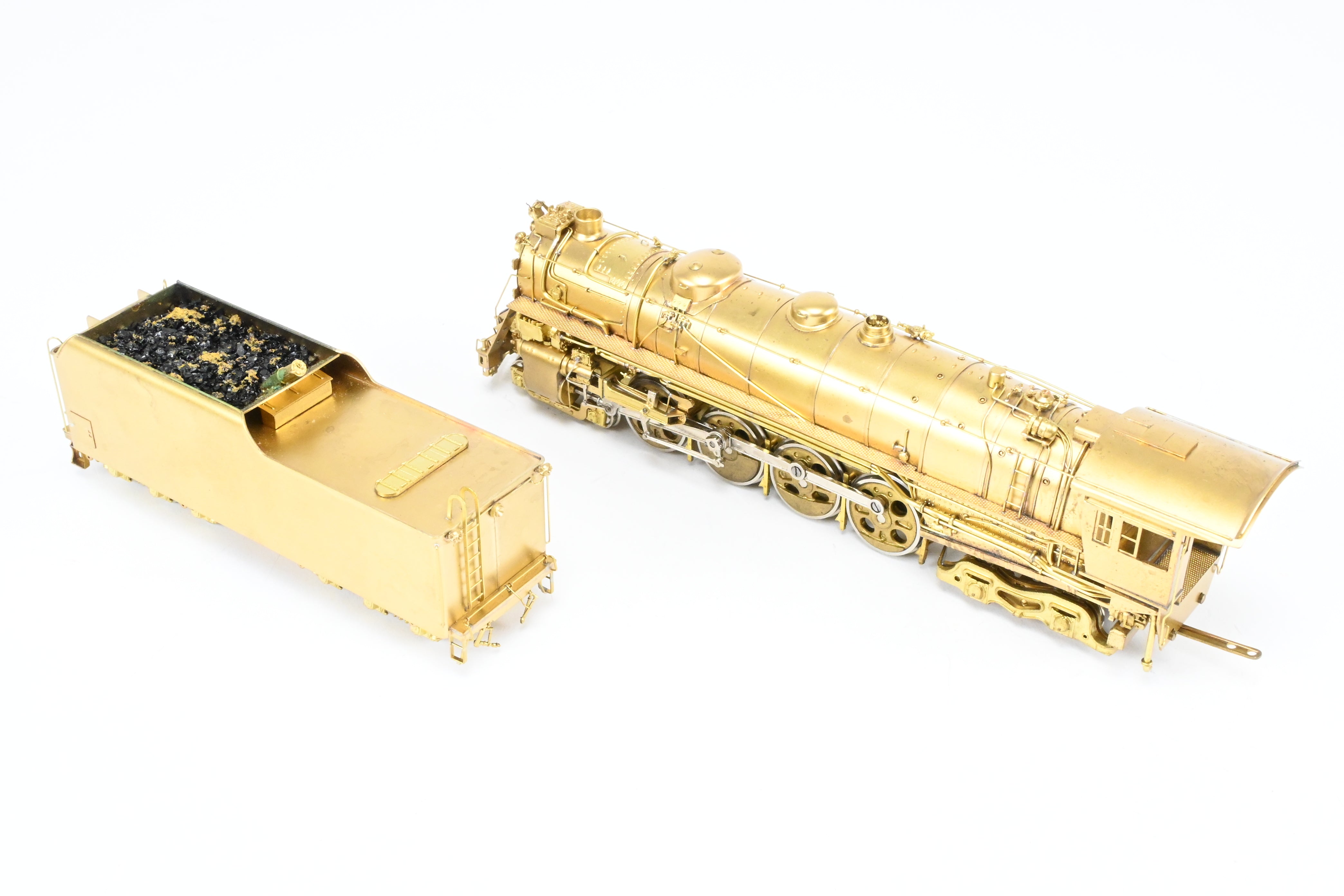 HO Scale Brass PFM Model Train - Fujiyama - Chicago & North Western Class H - 1 4 - 8 - 4 Steam Locomotive with ReBoxx Replacement Box