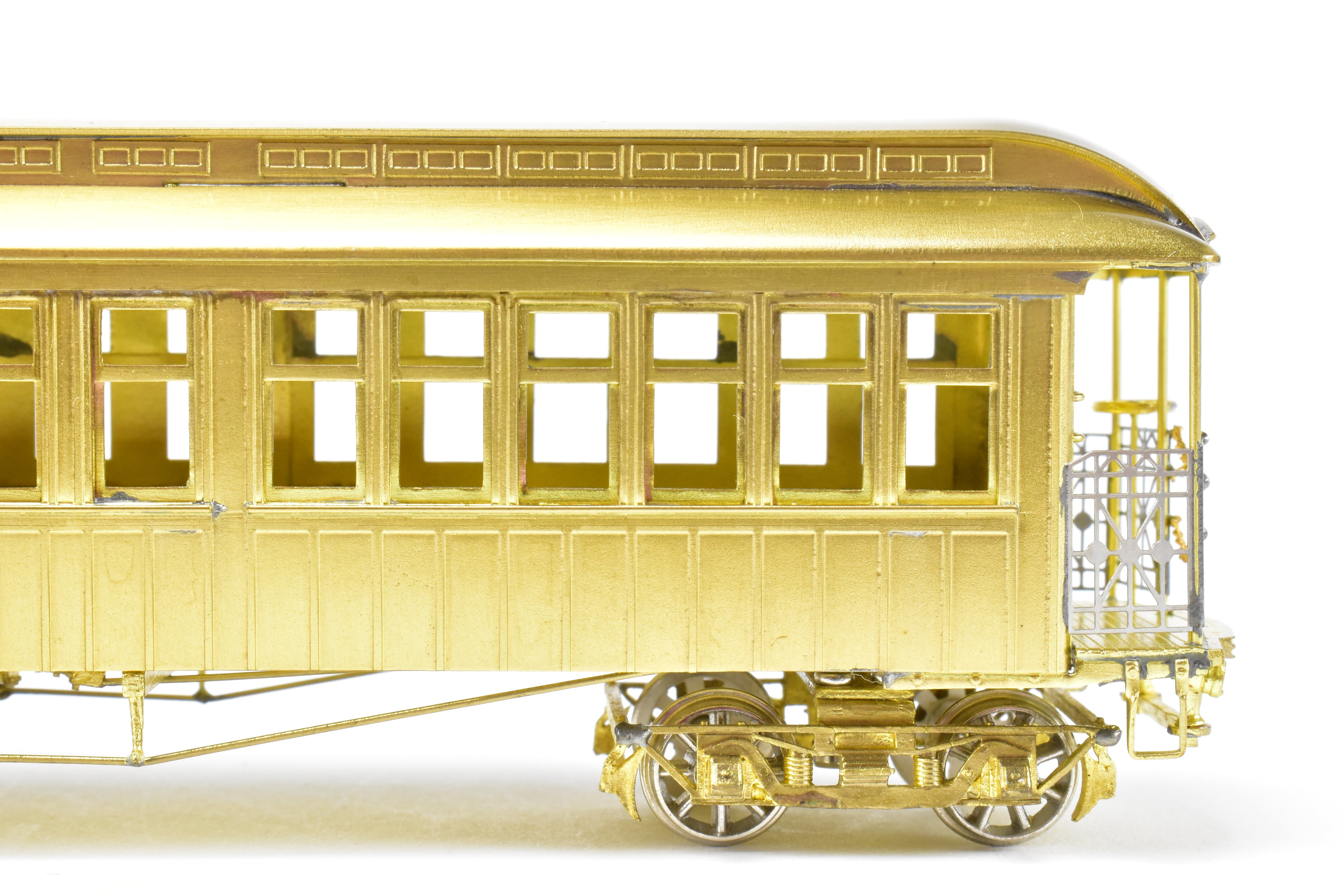 HO Brass MTS Imports Manhattan Elevated & C&SSRT Unpowered Elevated Car, Like New