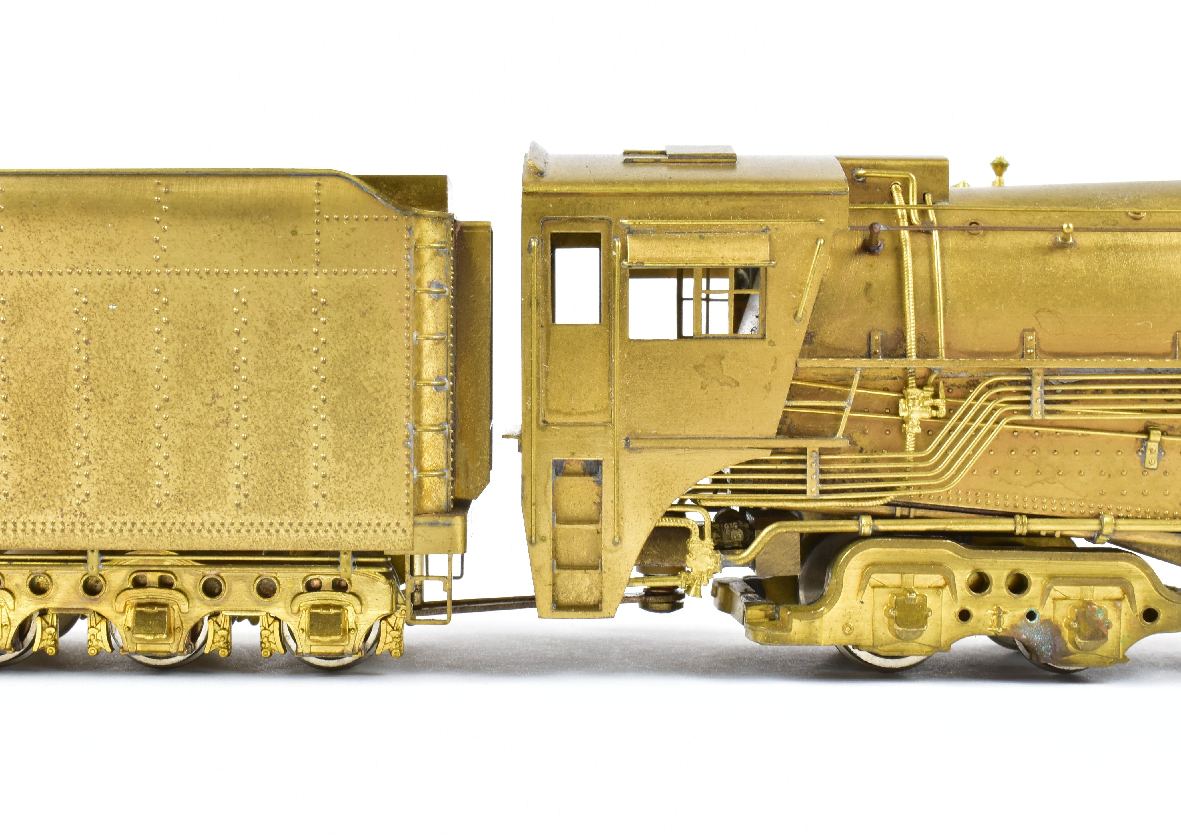 High - Quality HO Scale Brass Pacific Fast Mail Model - Toby's Denver & Rio Grande Western 4 - 8 - 4 Class M - 68 Steam Locomotive in ReBoxx Packaging