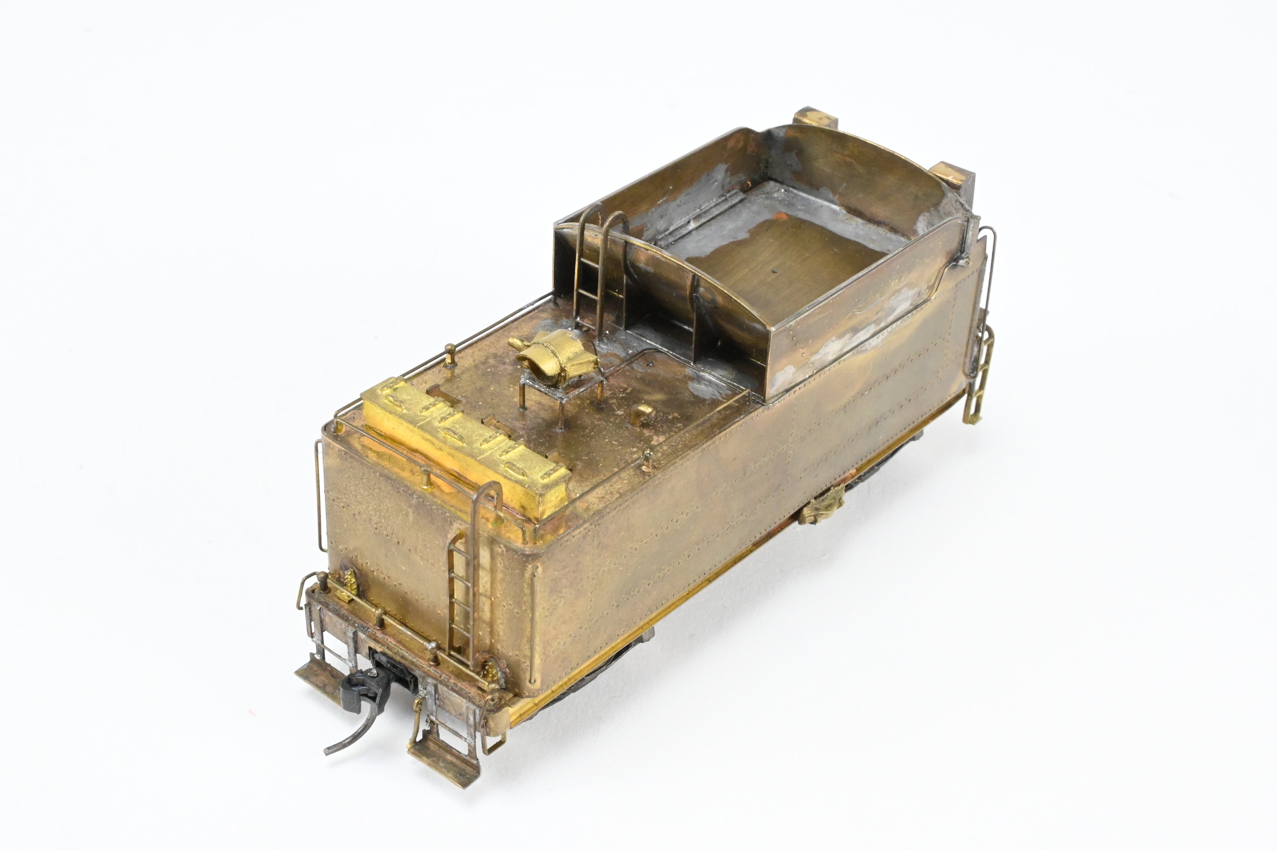 HO Scale Brass LMB Models CB&Q - Burlington Route 2-8-2 O-1A Mikado Steam Locomotive with Custom Tender Crafted by Joe G Collias