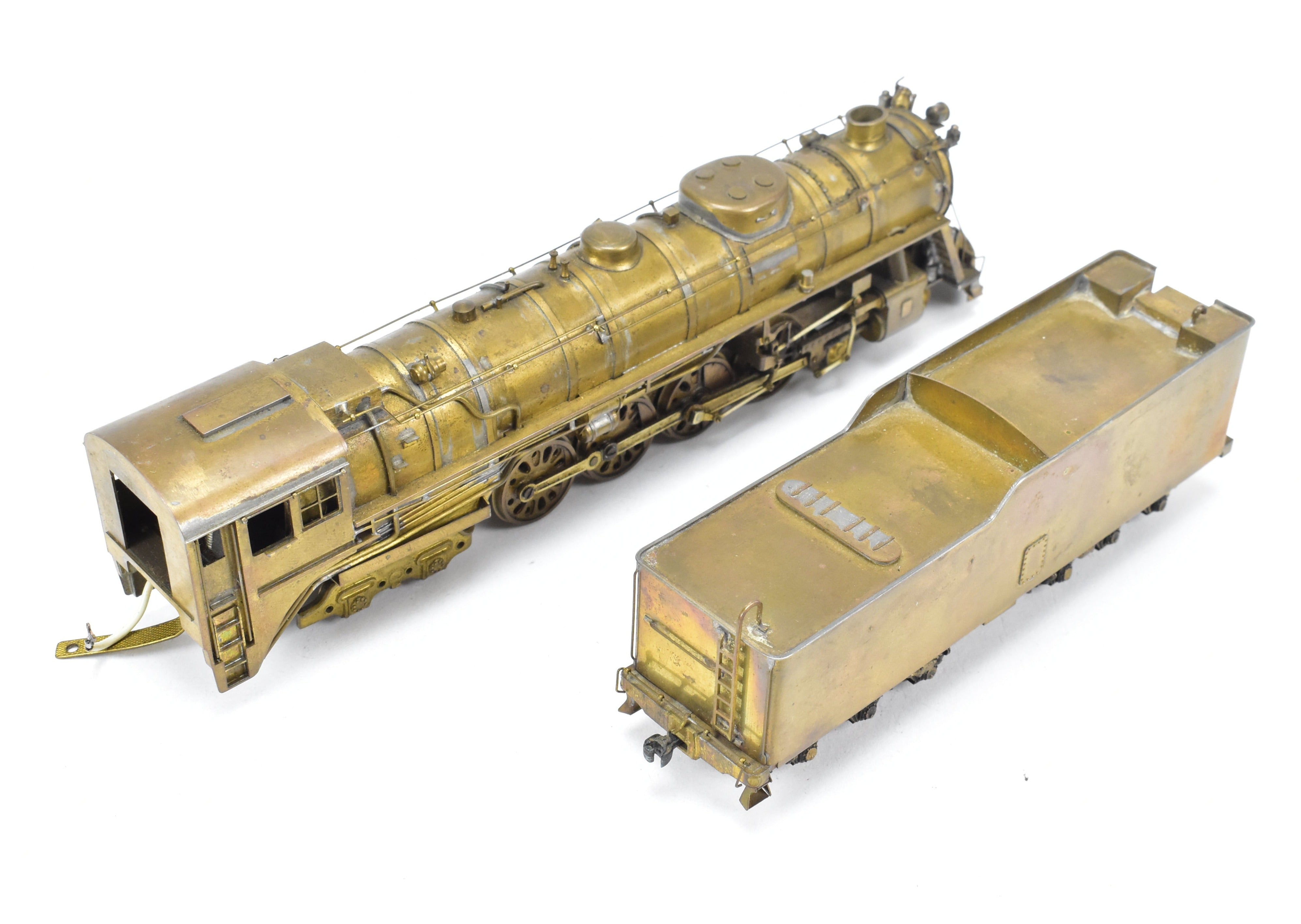 High - Quality HO Scale Brass Pacific Fast Mail Model Train - Tetsudo MILW - Milwaukee Road 4 - 8 - 4 S - 2, Hand - Crafted in 1956, One of Only 8 Produced!