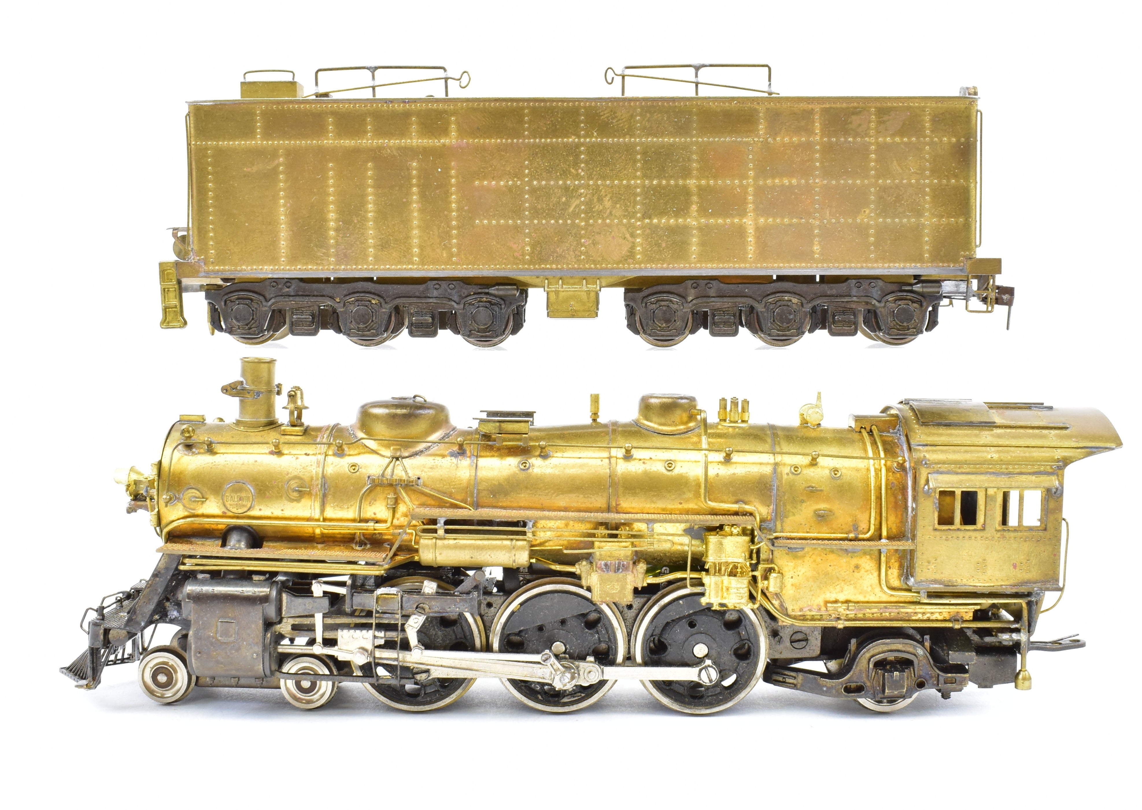 HO Scale Brass Max Gray ATSF - Santa Fe 4-6-2 Heavy Pacific Model Train