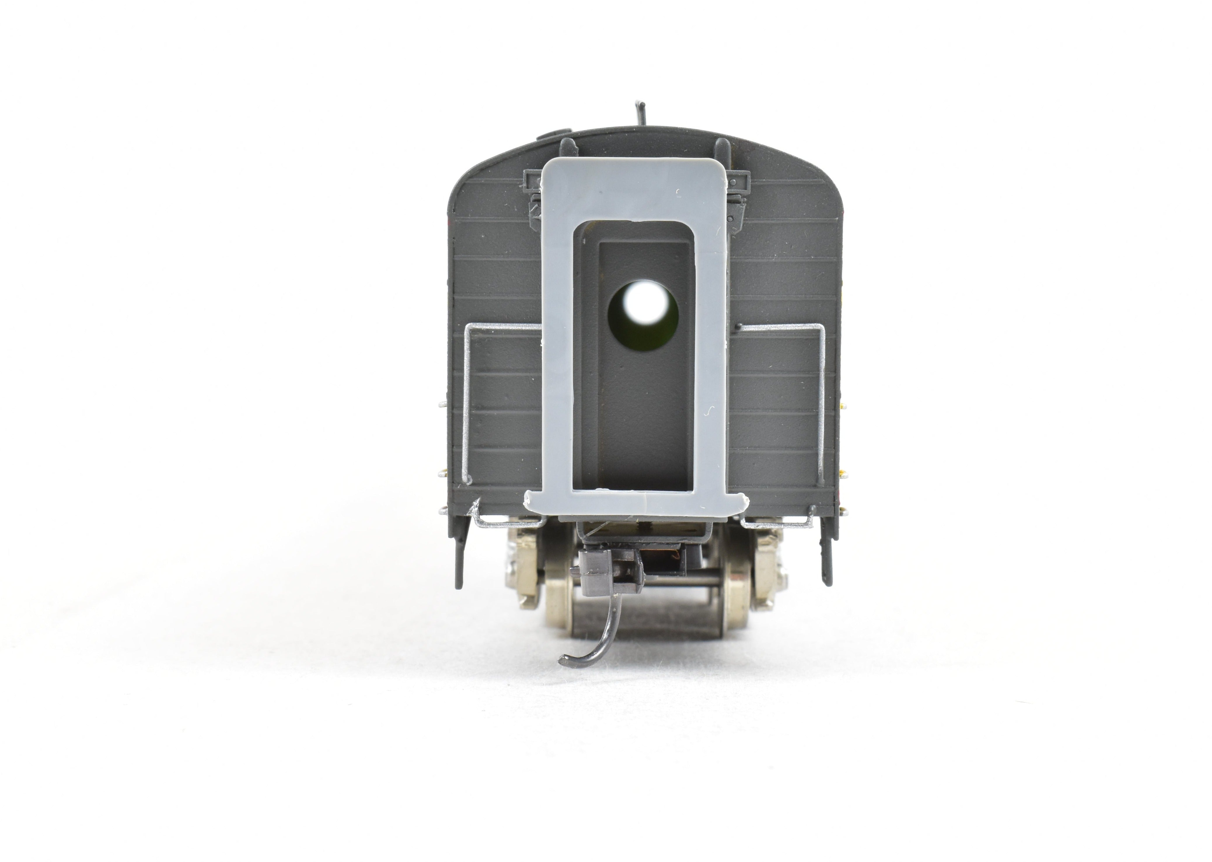 HO Scale Brass Soho Milwaukee Road #162 Tap - Lounge Model, Custom Painted in Union Pacific (UP) Streamliner Colors, Representing 1955 Milwaukee Passenger Style