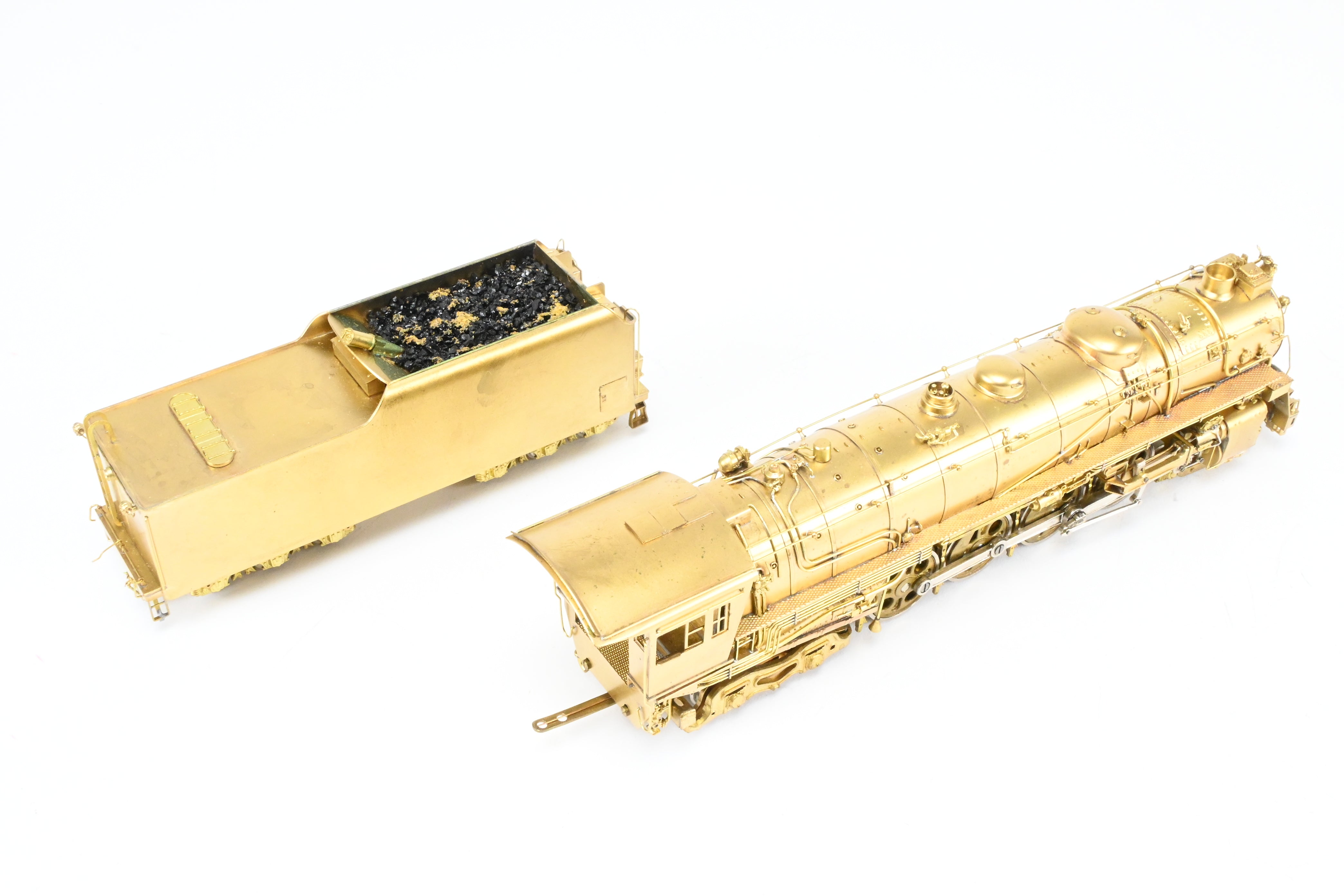 HO Scale Brass PFM Model Train - Fujiyama - Chicago & North Western Class H - 1 4 - 8 - 4 Steam Locomotive with ReBoxx Replacement Box