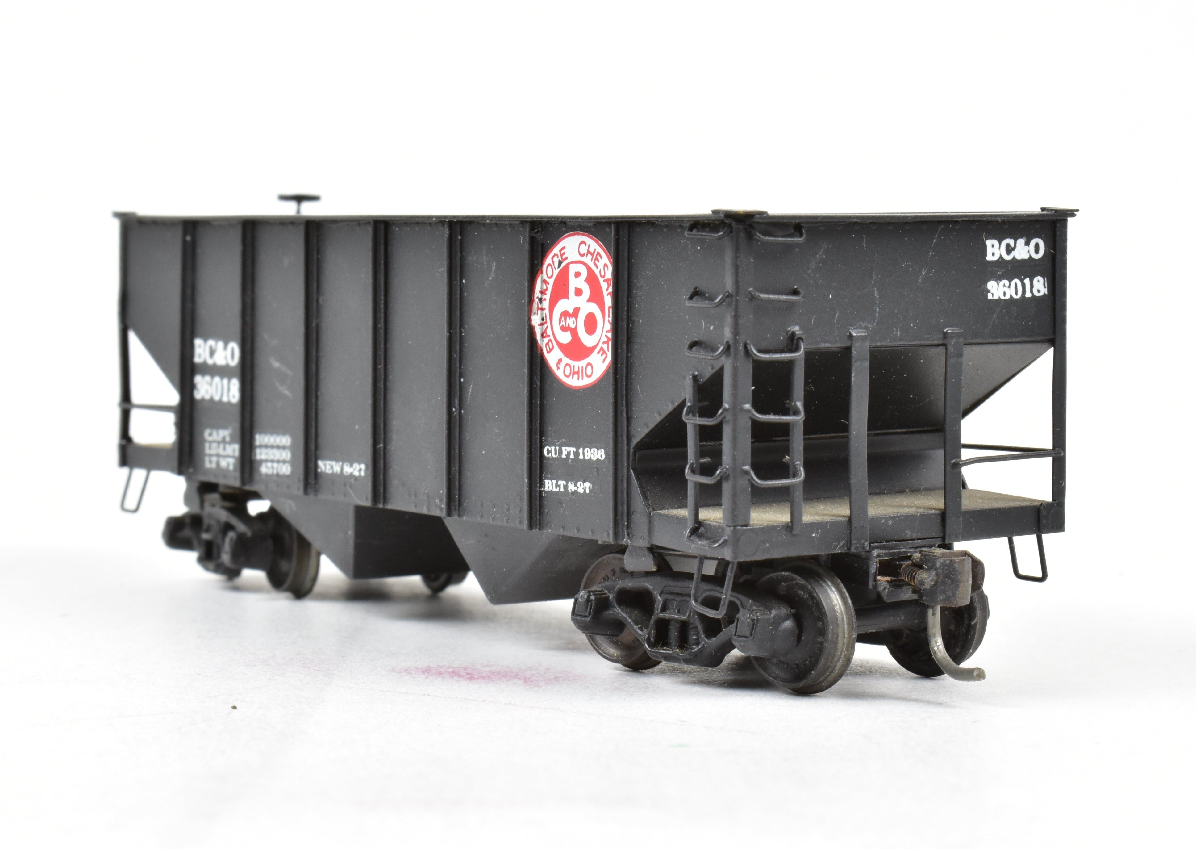 HO Scale Brass Model of NJ Custom Brass USRA - United States Railway Administration 55 - Ton Hopper for CP Private Road