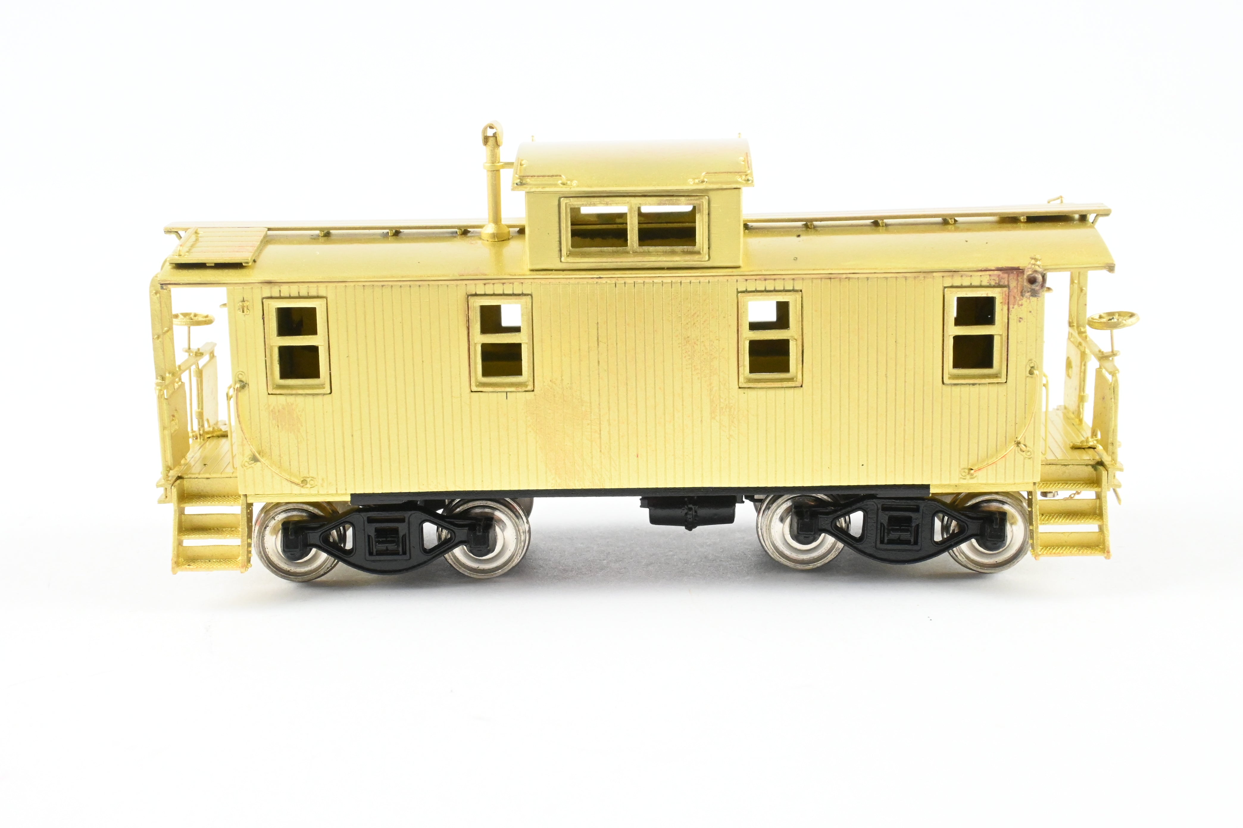 HO Scale Brass Nickel Plate Products Wood Caboose for DLW or C&IM Railways