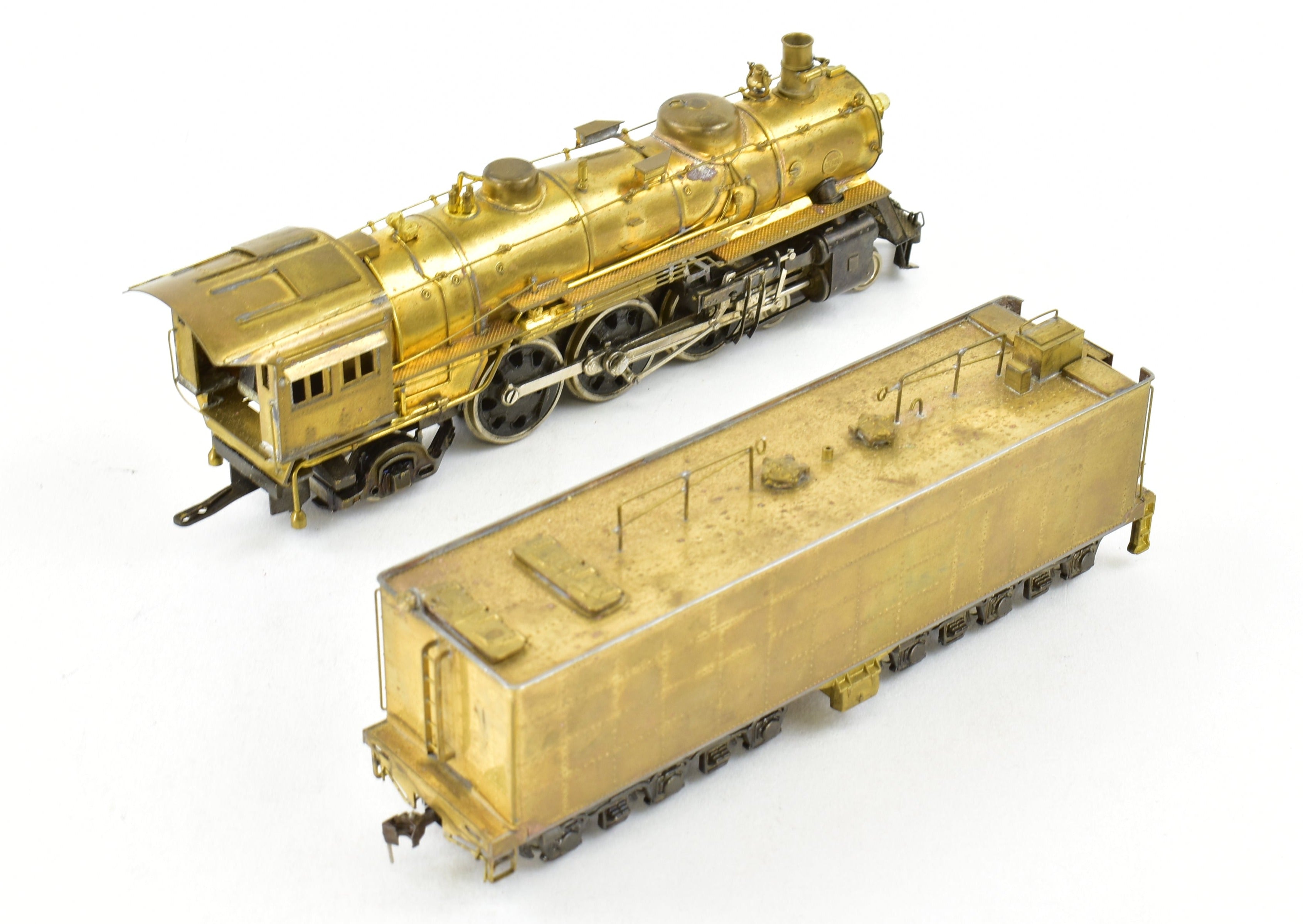 HO Scale Brass Max Gray ATSF - Santa Fe 4-6-2 Heavy Pacific Model Train
