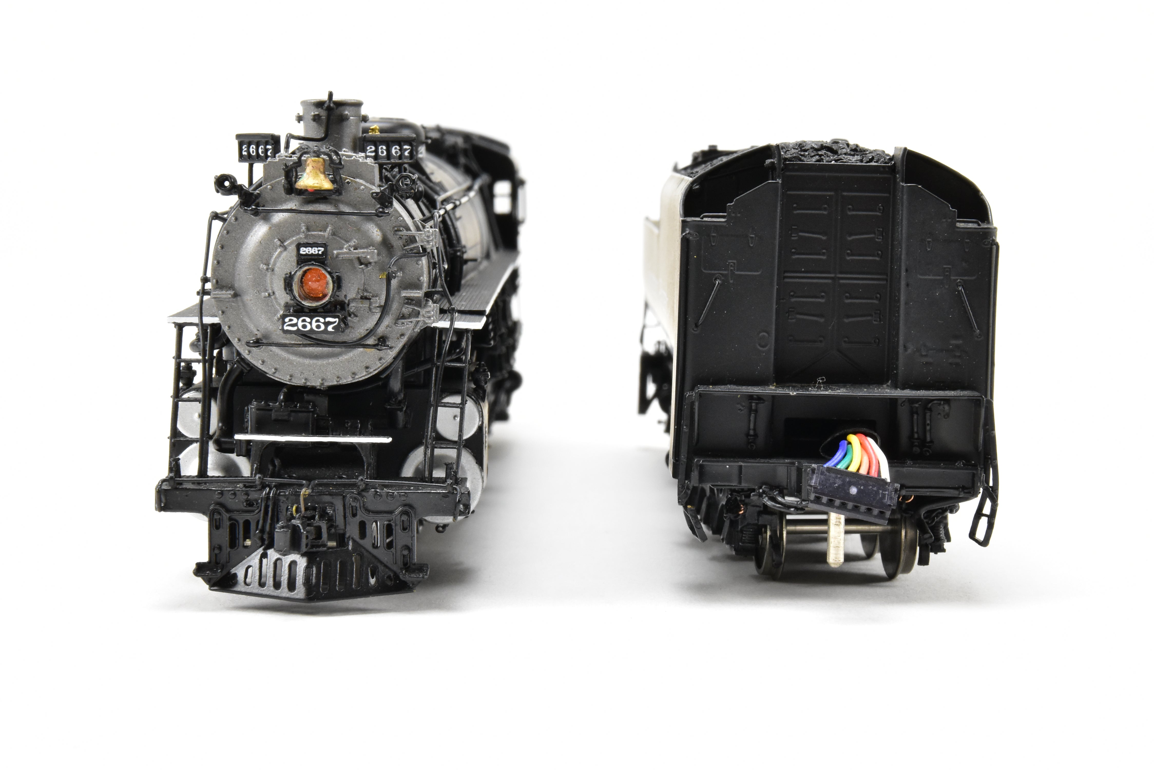 HO Scale Brass Sunset NP A-3 4-8-4 FP #2667 Model with QSI DCC & Sound