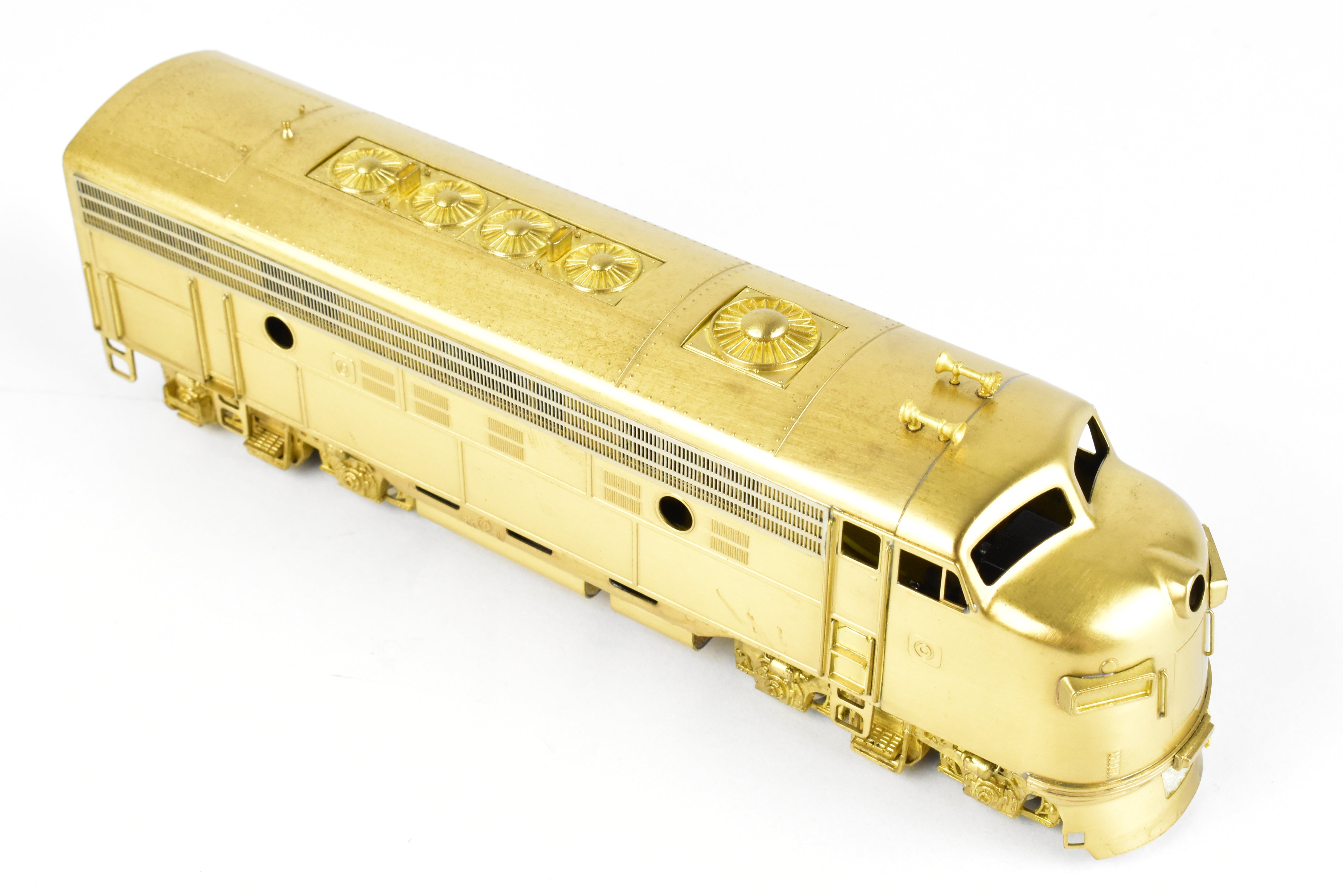 HO Scale Brass Oriental Limited EMD F9 A/B/A Set, 1750 HP Each Unit