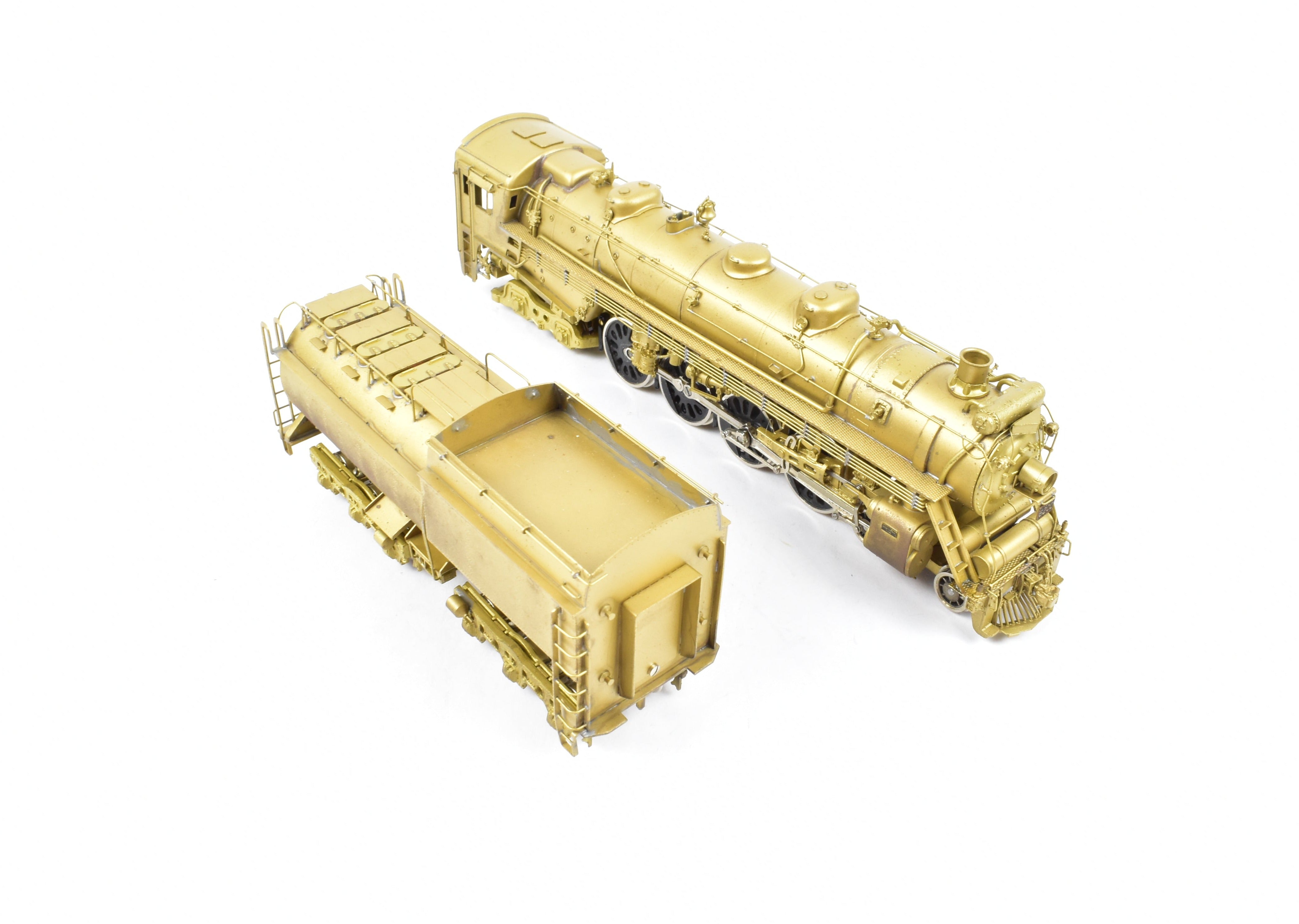 HO Scale Brass Pacific Fast Mail (PFM) Model Train - Toby CNR - Canadian National Railway 4-8-4 Class 6200 U-2G Locomotive