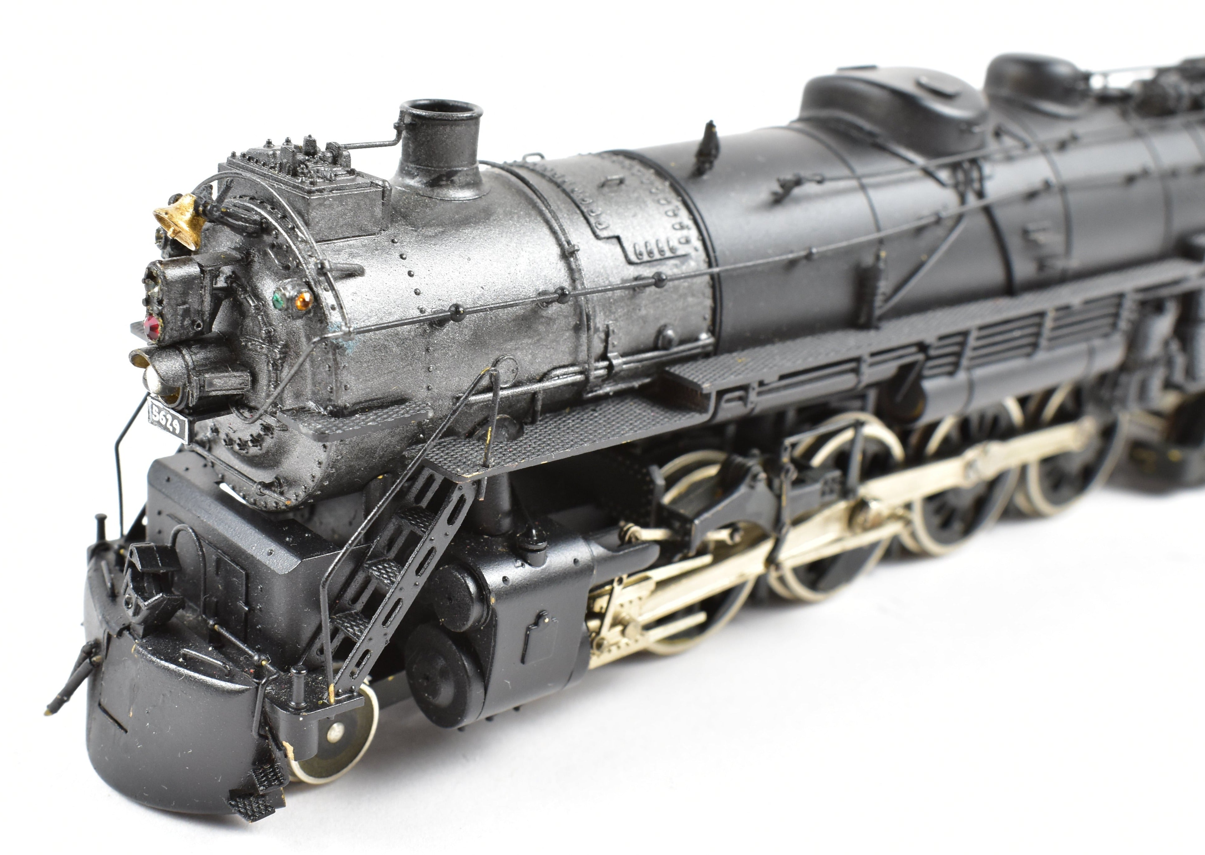 1969 HO Brass PFM Toby Crown Model CP No. 5629 Burlington Route 4-8-4 O-5
