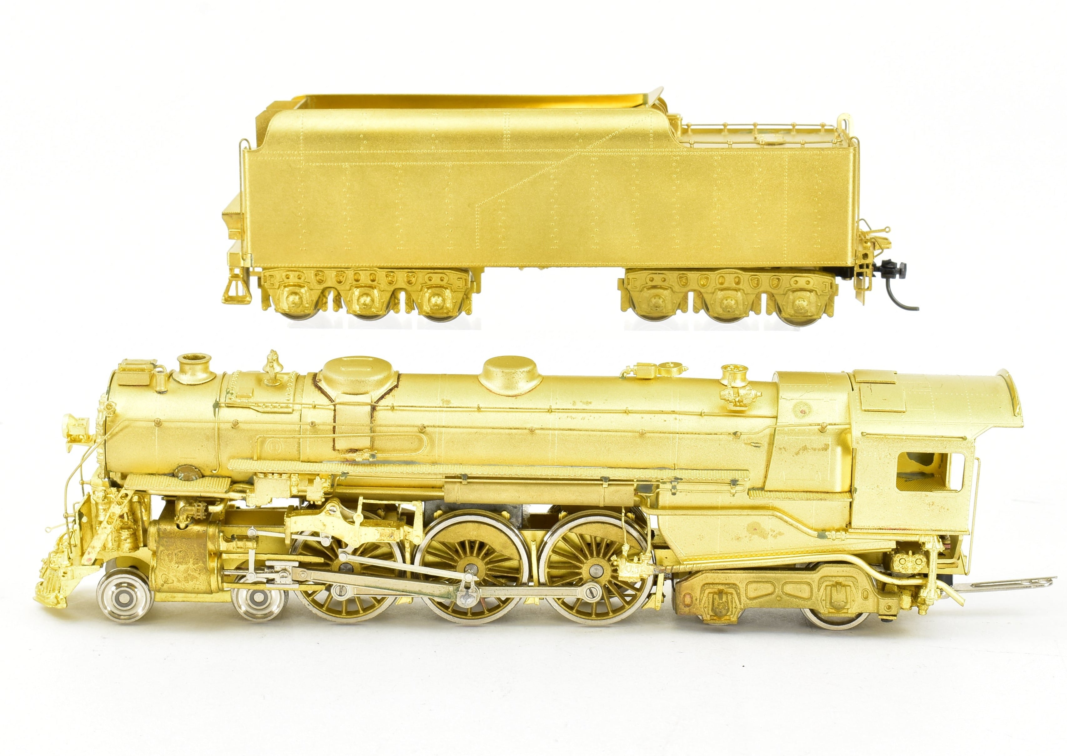 HO Scale Brass Model Train - Sunset Models NYC New York Central J - 1e 4 - 6 - 4 Hudson Steam Locomotive No. 5404