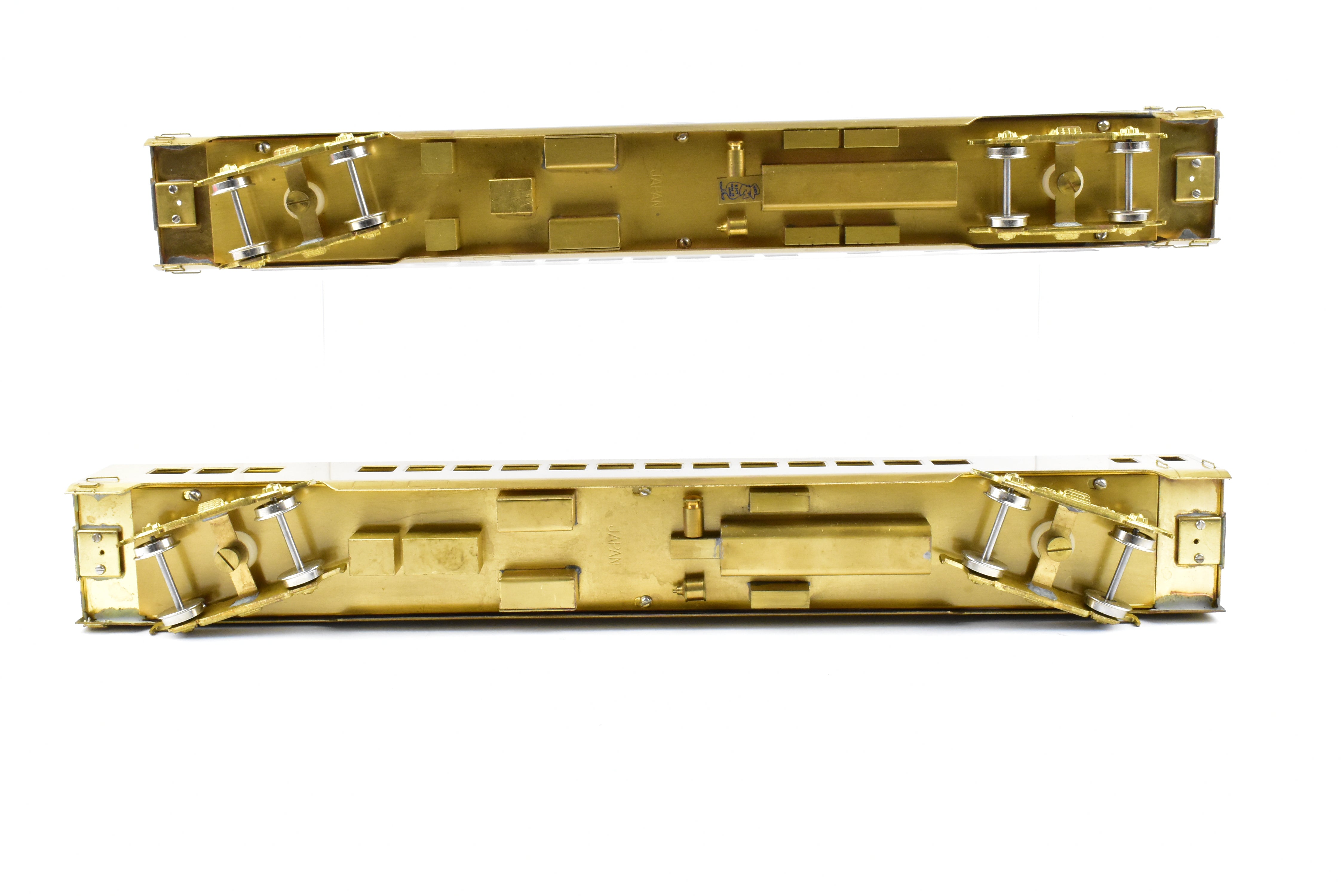 HO Brass NPP Nickel Plate 2-Car Baggage & Parlor Set - C&NW Chicago & Northwestern
