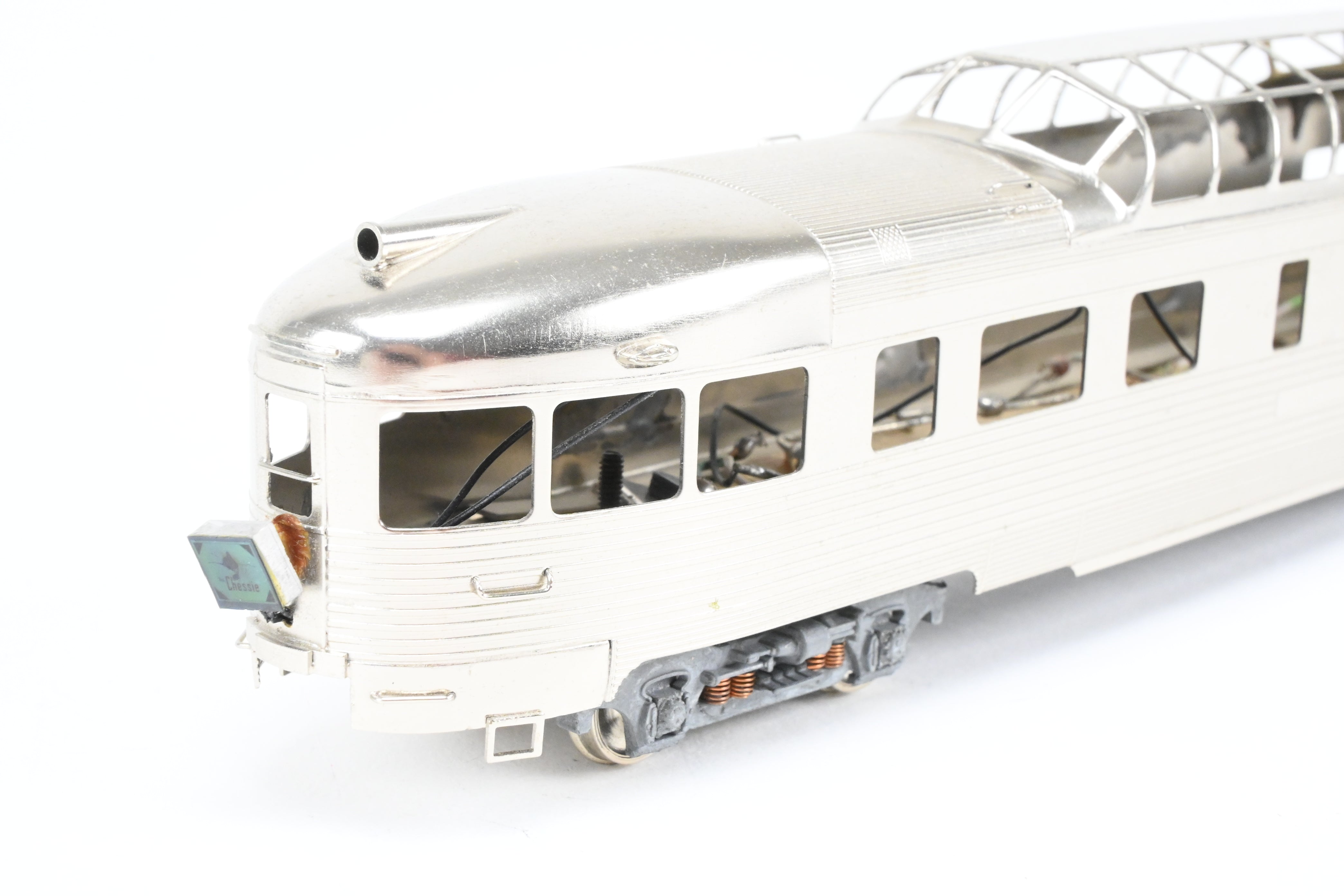 HO Scale Brass Lambert Chesapeake and Ohio (C&O) Budd Dome Observation Model Train Car