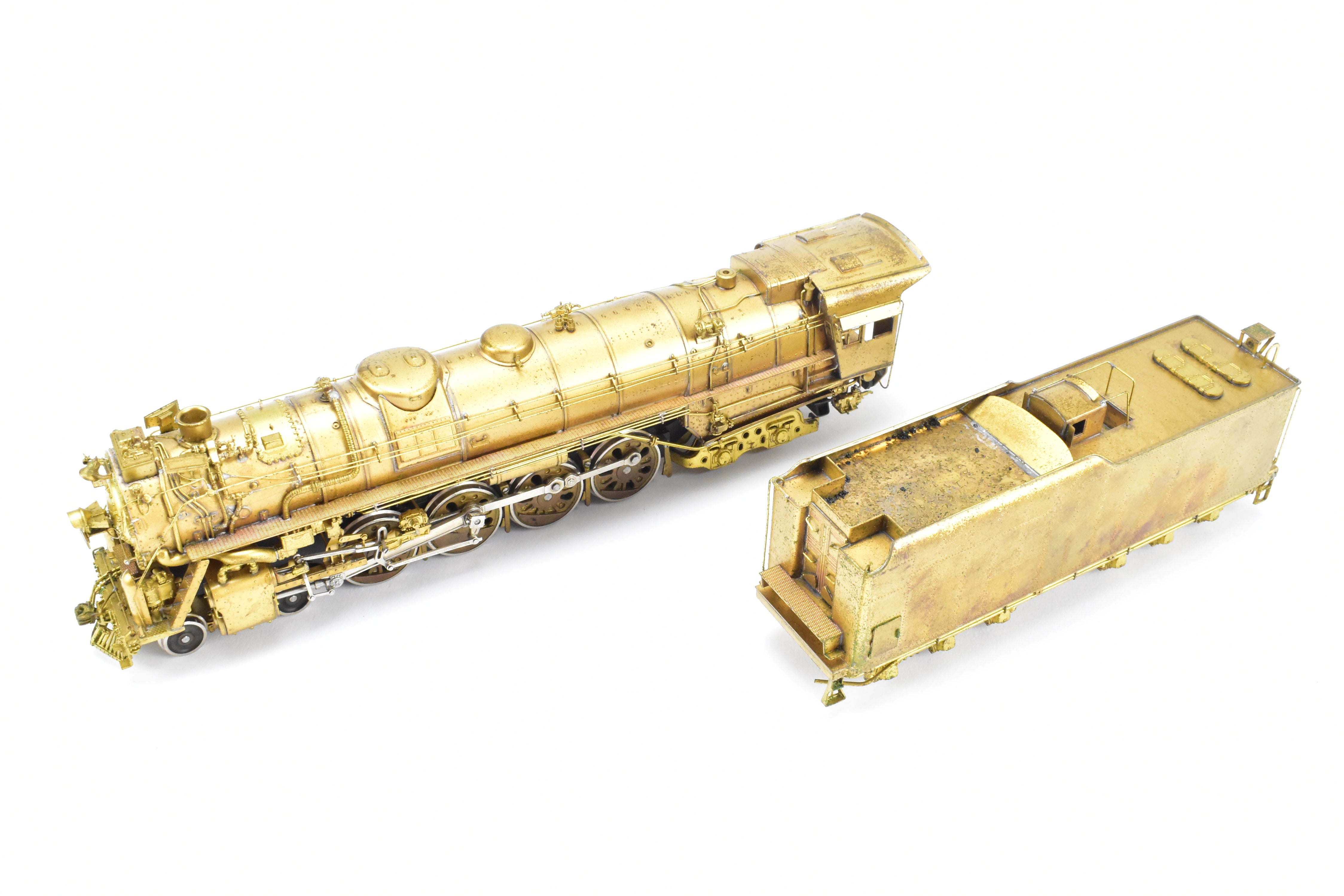 HO Scale Brass PFM - Fujiyama Missouri Pacific 4-8-4 2200 Class Steam Locomotive Model - As Is Condition