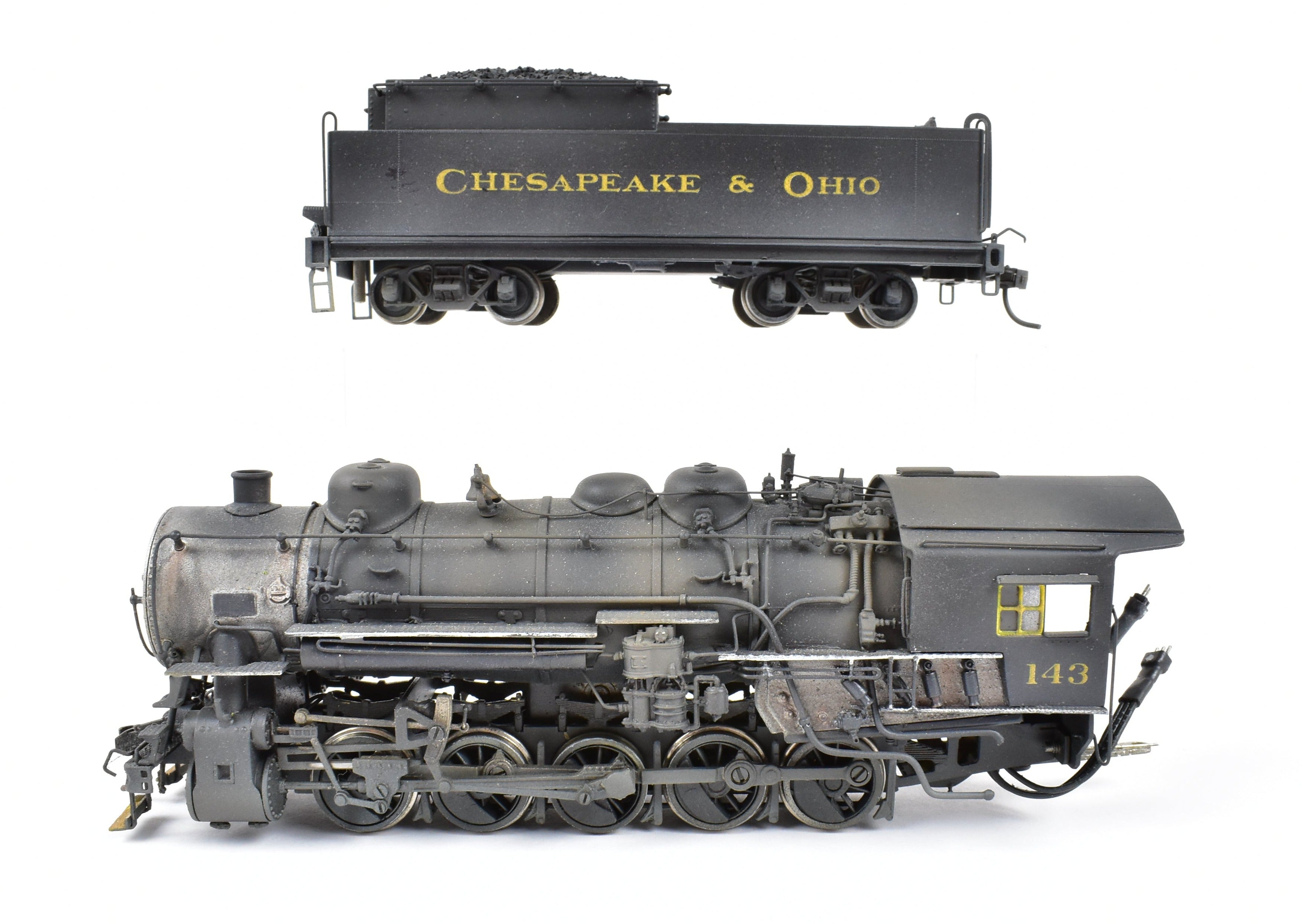 Custom Painted HO Brass NJ C&O Class C-12 0-10-0 Switcher with DCC Sound