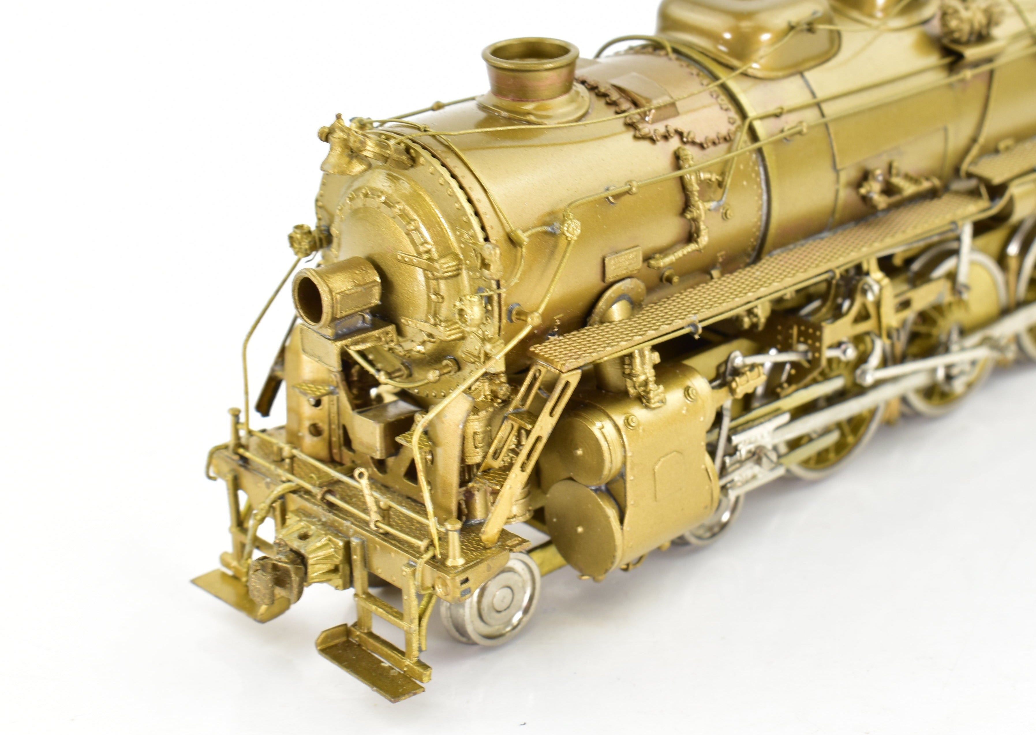 HO Scale Brass Model Train - New York Ontario & Western Class Y - 2 4 - 8 - 2 Custom - Built by KSM for NJ Custom Brass